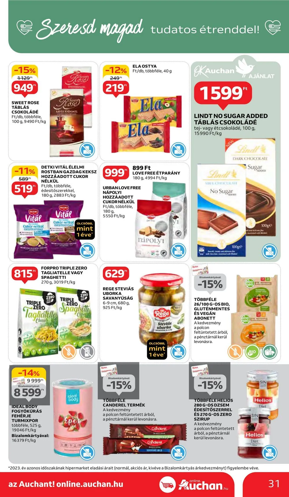 Auchan akciós újság Hipermarket 05.02–05.08 – 31. oldal