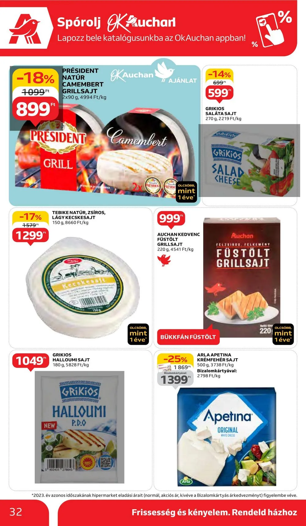 Auchan akciós újság Hipermarket 05.02–05.08 – 32. oldal