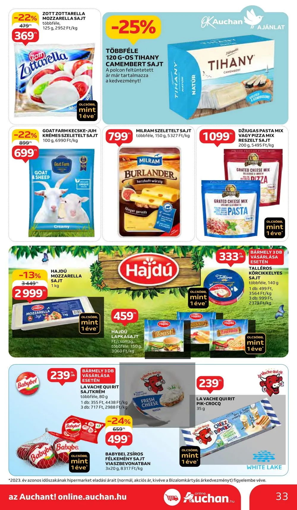 Auchan akciós újság Hipermarket 05.02–05.08 – 33. oldal