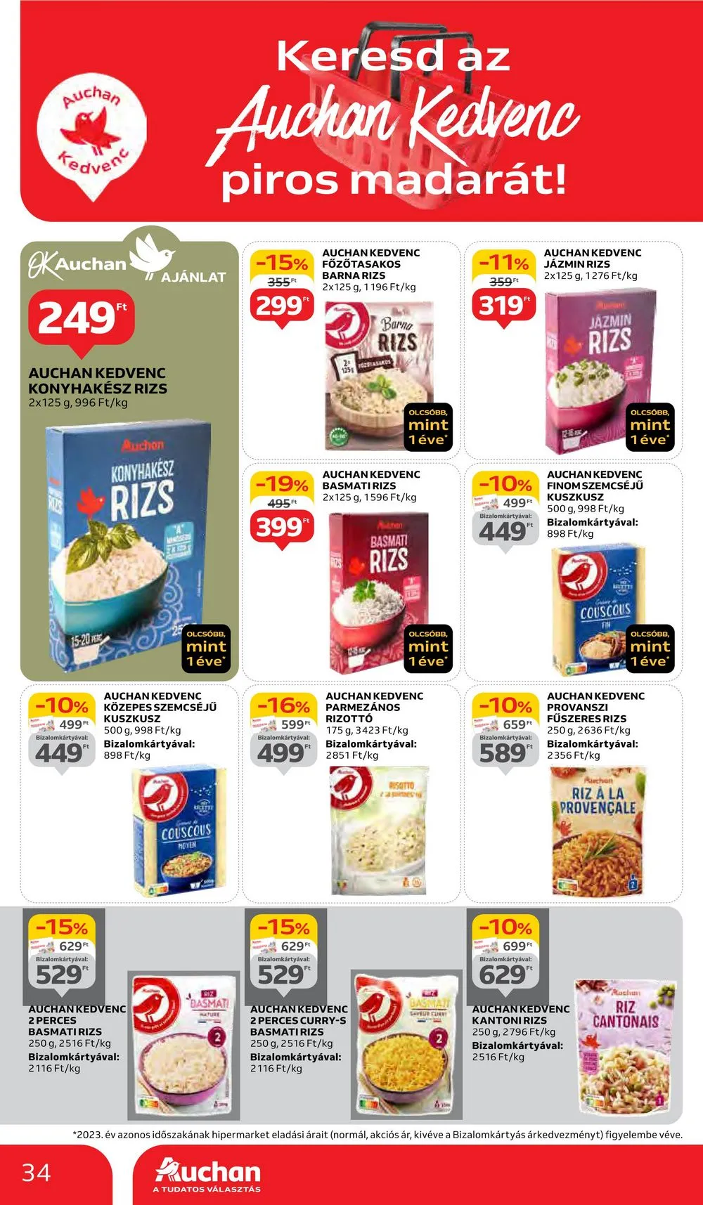 Auchan akciós újság Hipermarket 05.02–05.08 – 34. oldal