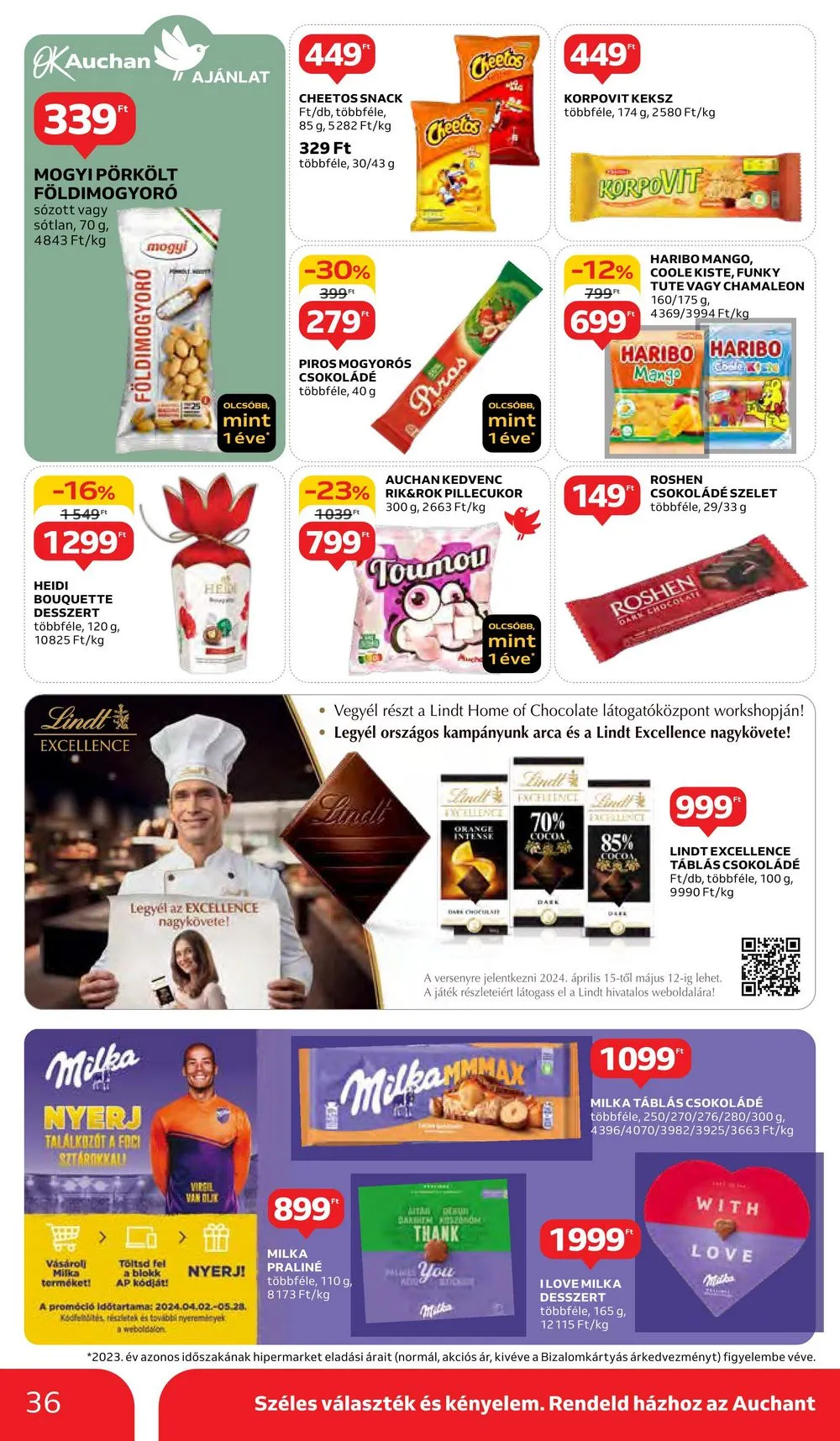 Auchan akciós újság Hipermarket 05.02–05.08 – 36. oldal