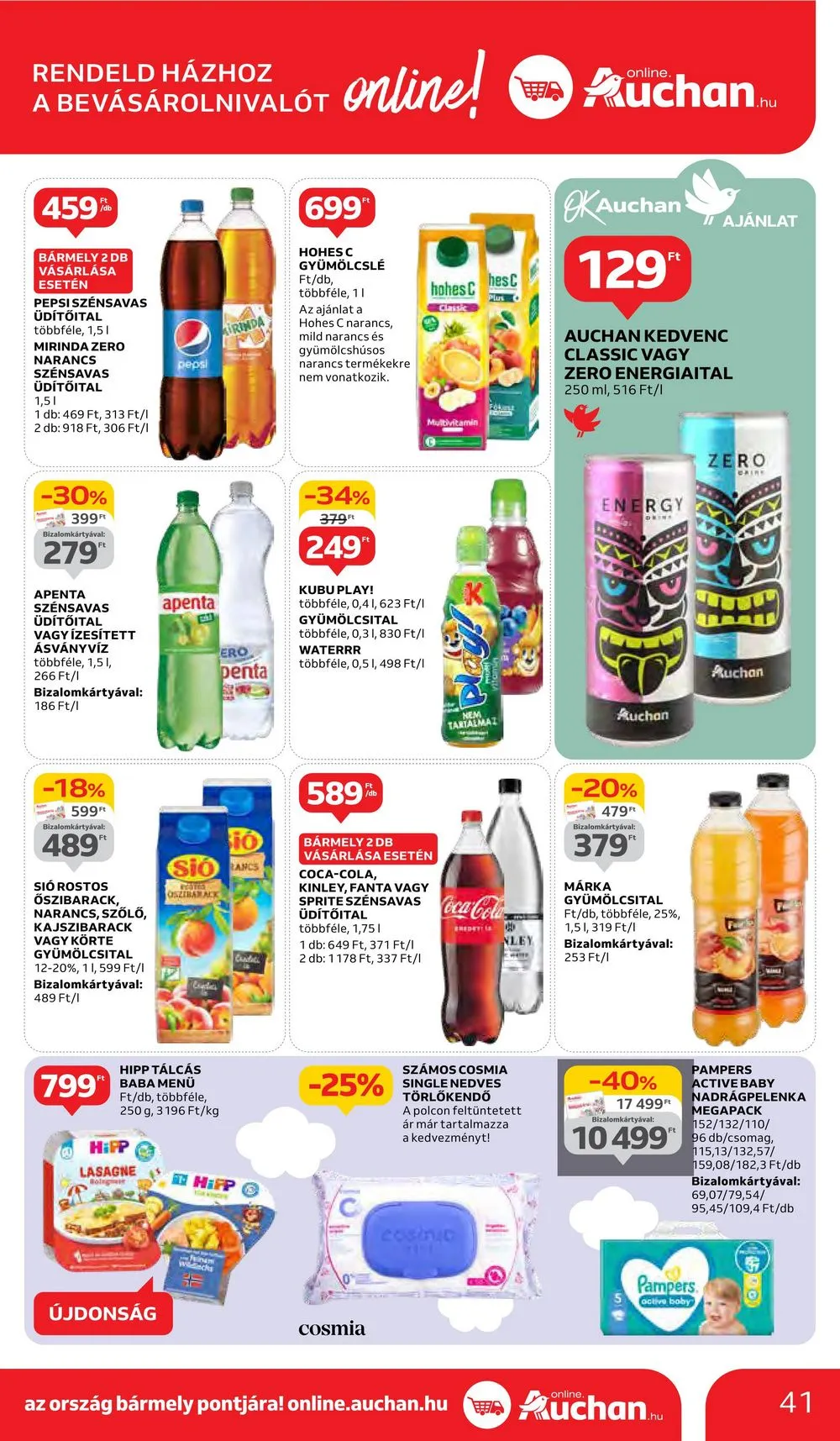 Auchan akciós újság Hipermarket 05.02–05.08 – 41. oldal