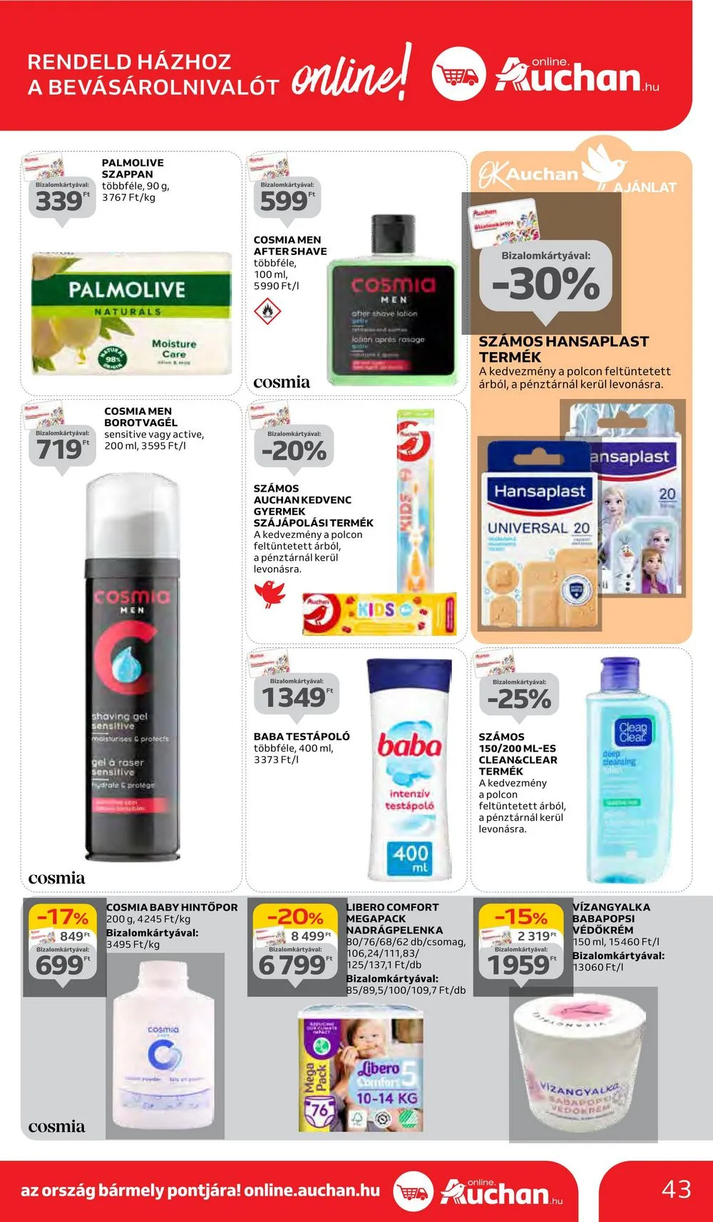 Auchan akciós újság Hipermarket 05.02–05.08 – 43. oldal