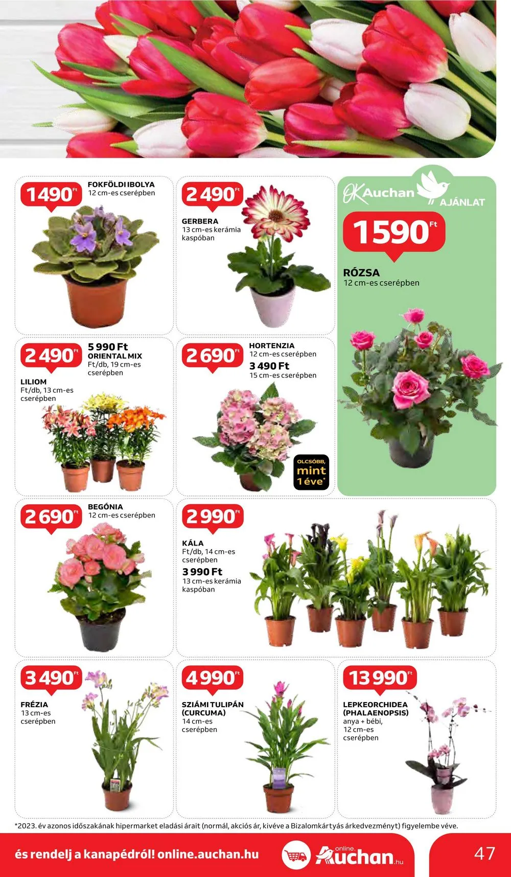 Auchan akciós újság Hipermarket 05.02–05.08 – 47. oldal