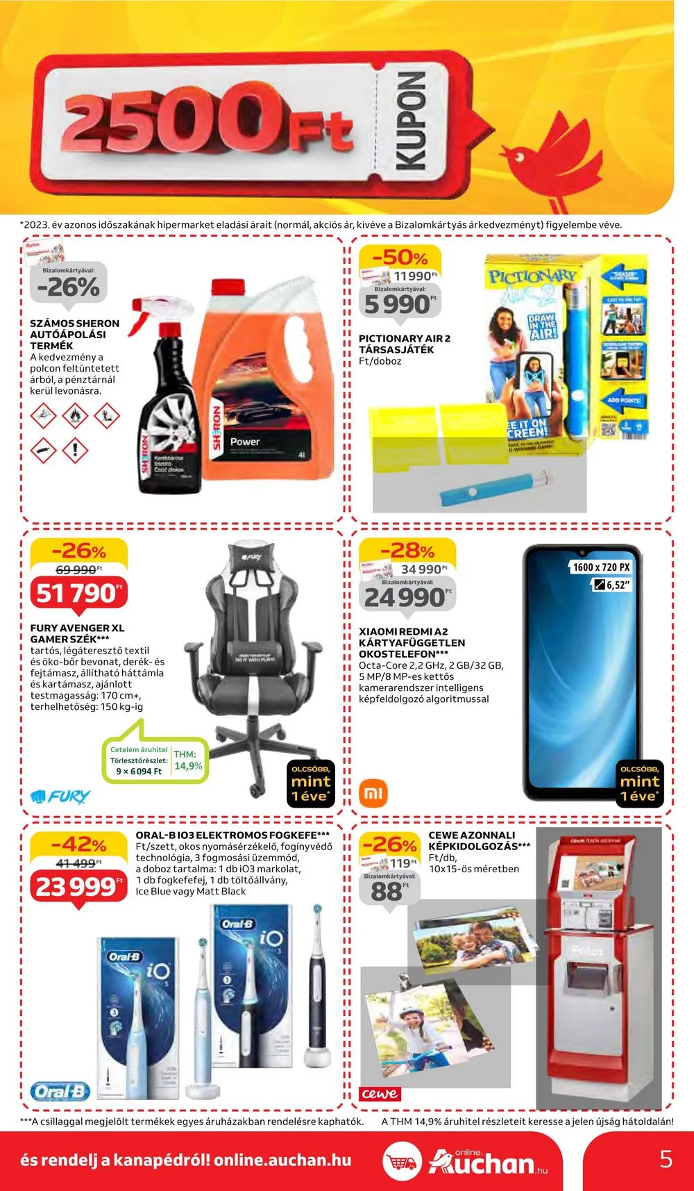 Auchan akciós újság Hipermarket 05.02–05.08 – 5. oldal