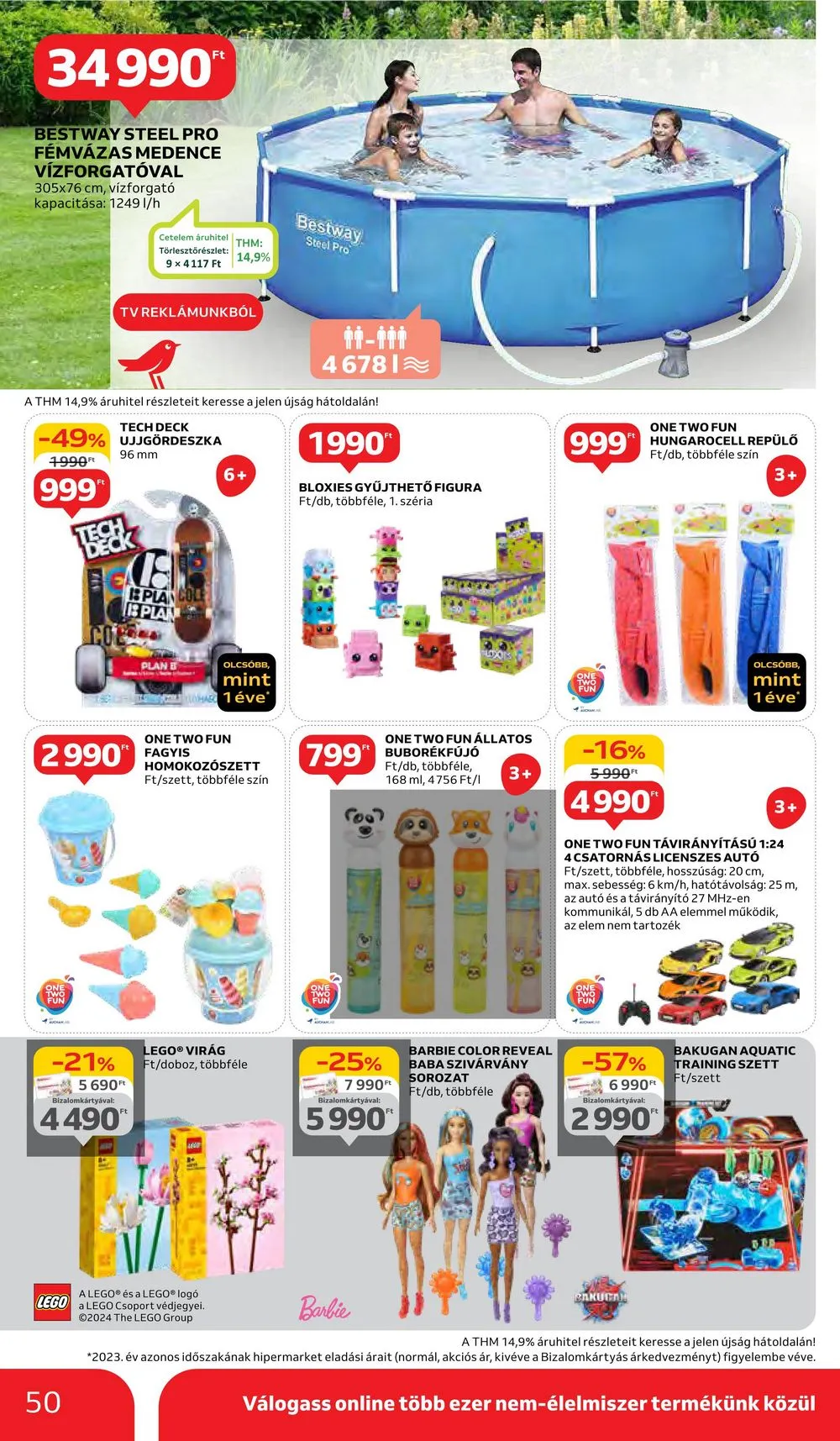 Auchan akciós újság Hipermarket 05.02–05.08 – 50. oldal