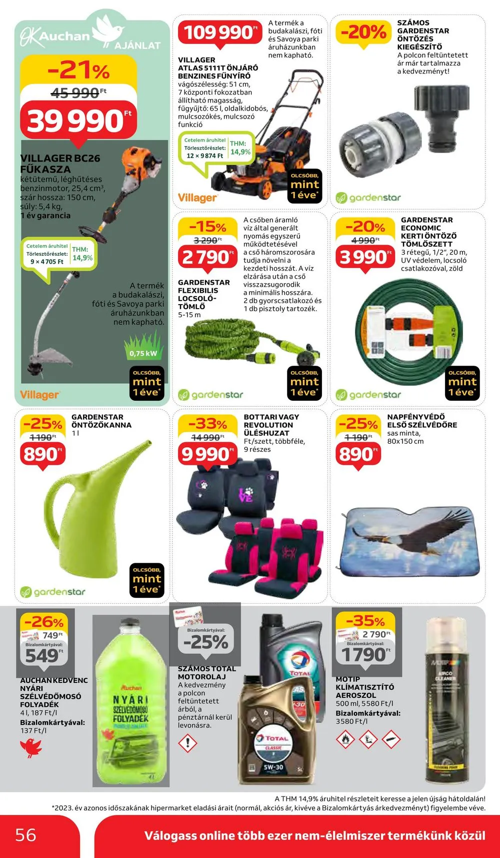 Auchan akciós újság Hipermarket 05.02–05.08 – 56. oldal