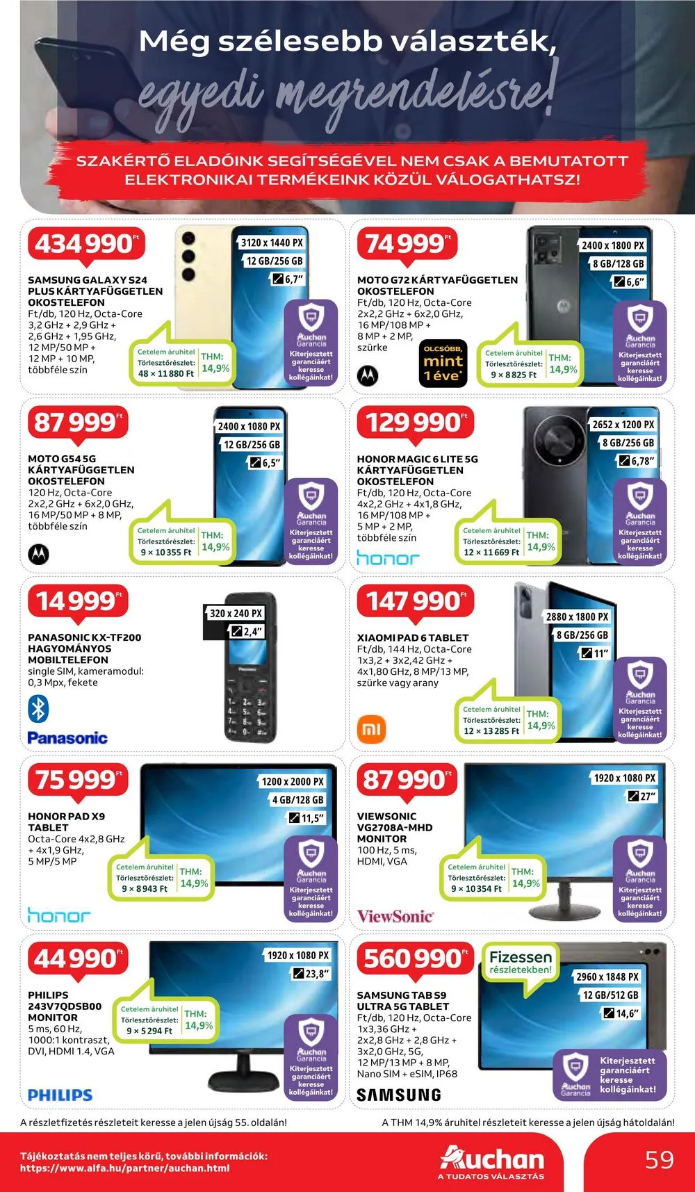 Auchan akciós újság Hipermarket 05.02–05.08 – 59. oldal