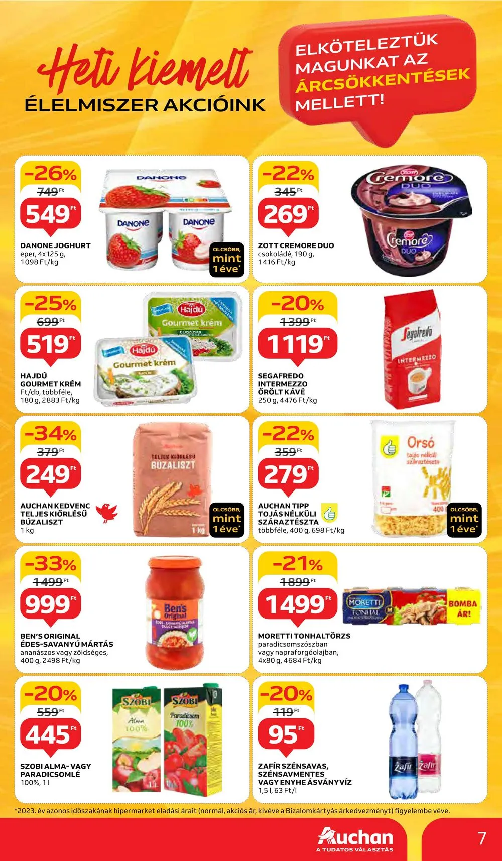 Auchan akciós újság Hipermarket 05.02–05.08 – 7. oldal