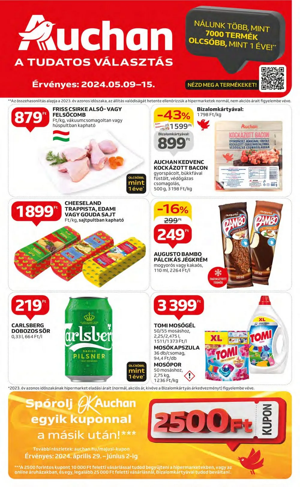 Auchan akciós újság Hipermarket 05.09–05.15