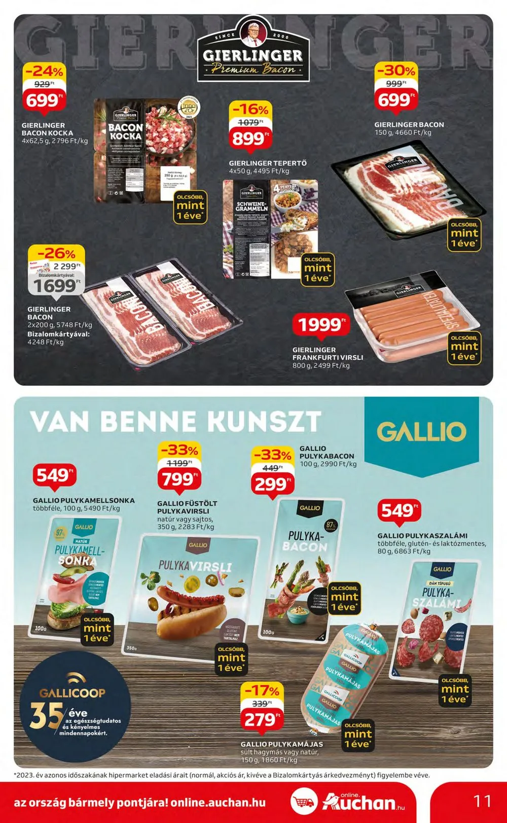 Auchan akciós újság Hipermarket 05.09–05.15 – 11. oldal