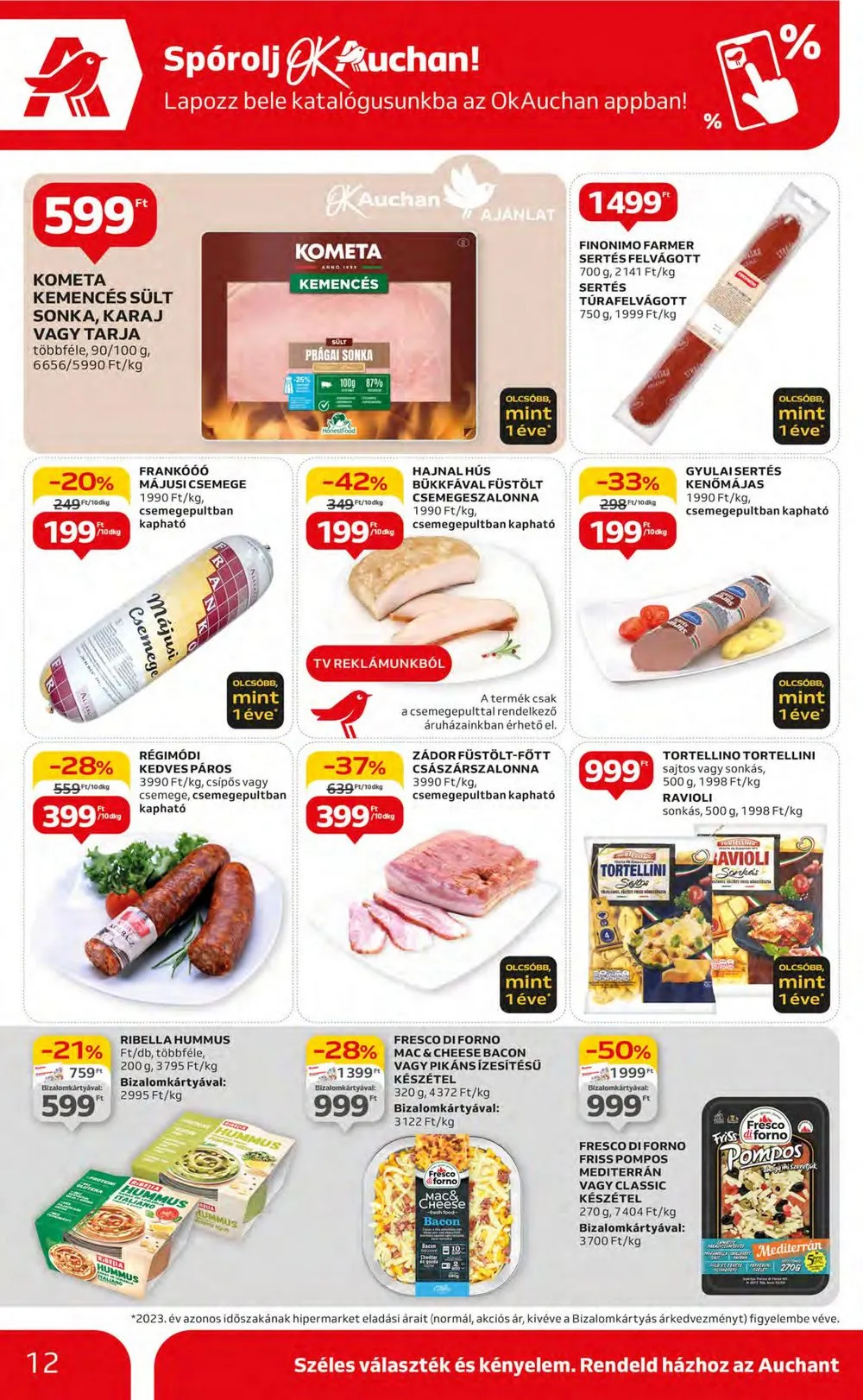 Auchan akciós újság Hipermarket 05.09–05.15 – 12. oldal
