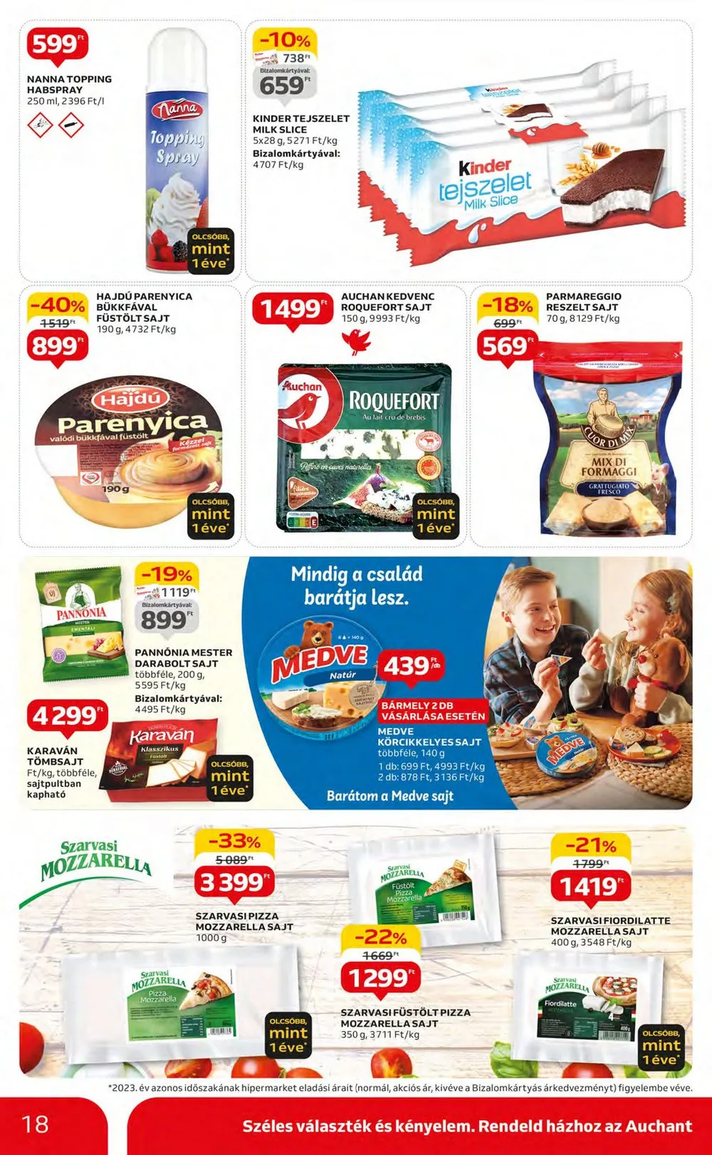 Auchan akciós újság Hipermarket 05.09–05.15 – 18. oldal