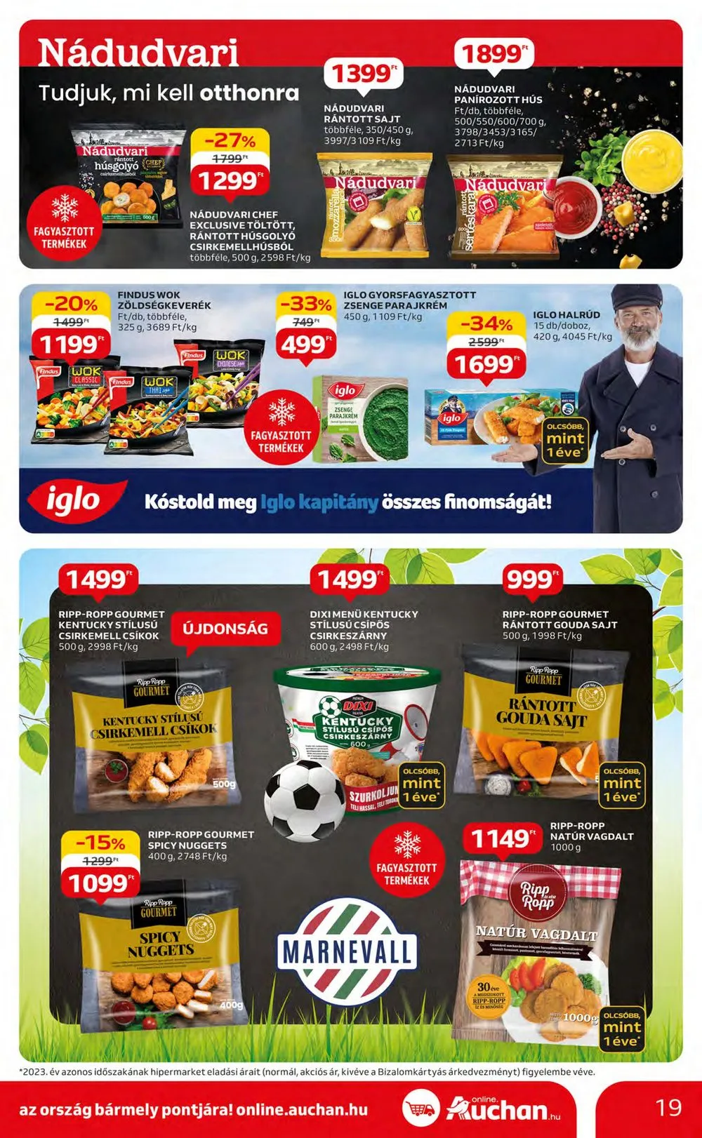 Auchan akciós újság Hipermarket 05.09–05.15 – 19. oldal