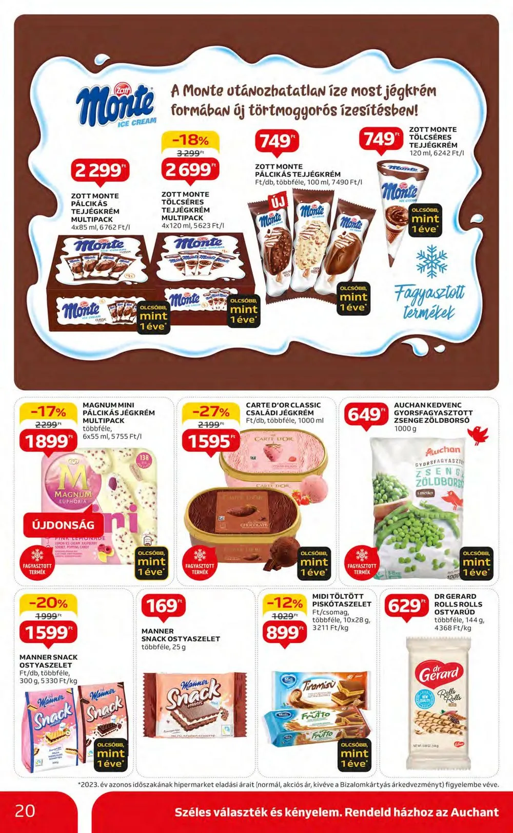 Auchan akciós újság Hipermarket 05.09–05.15 – 20. oldal
