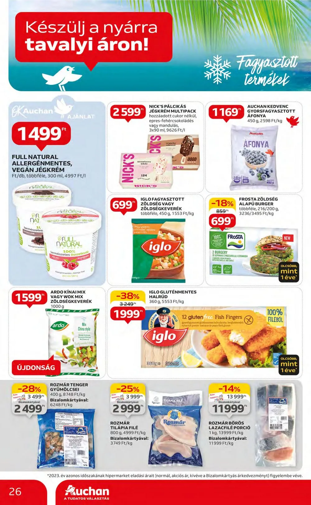 Auchan akciós újság Hipermarket 05.09–05.15 – 26. oldal