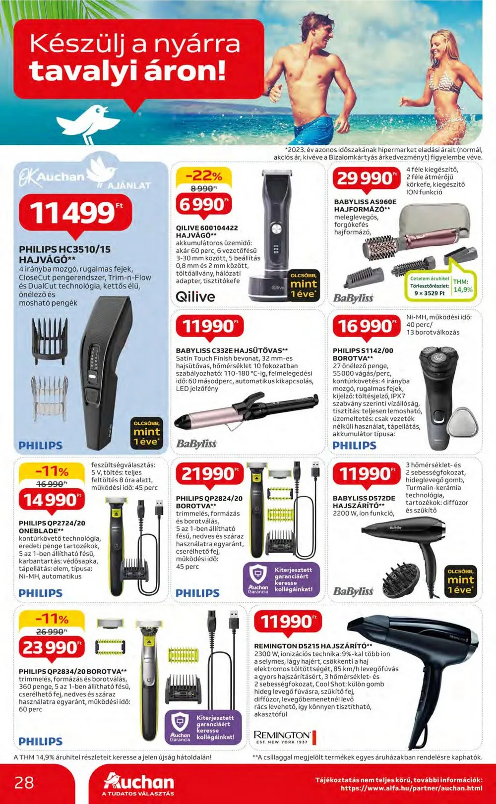 Auchan akciós újság Hipermarket 05.09–05.15 – 28. oldal