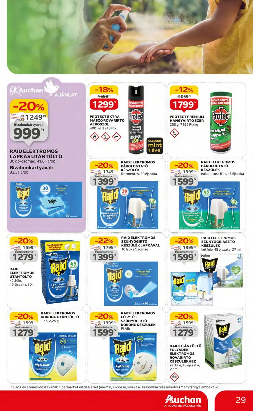 Auchan akciós újság Hipermarket 05.09–05.15 – 29. oldal