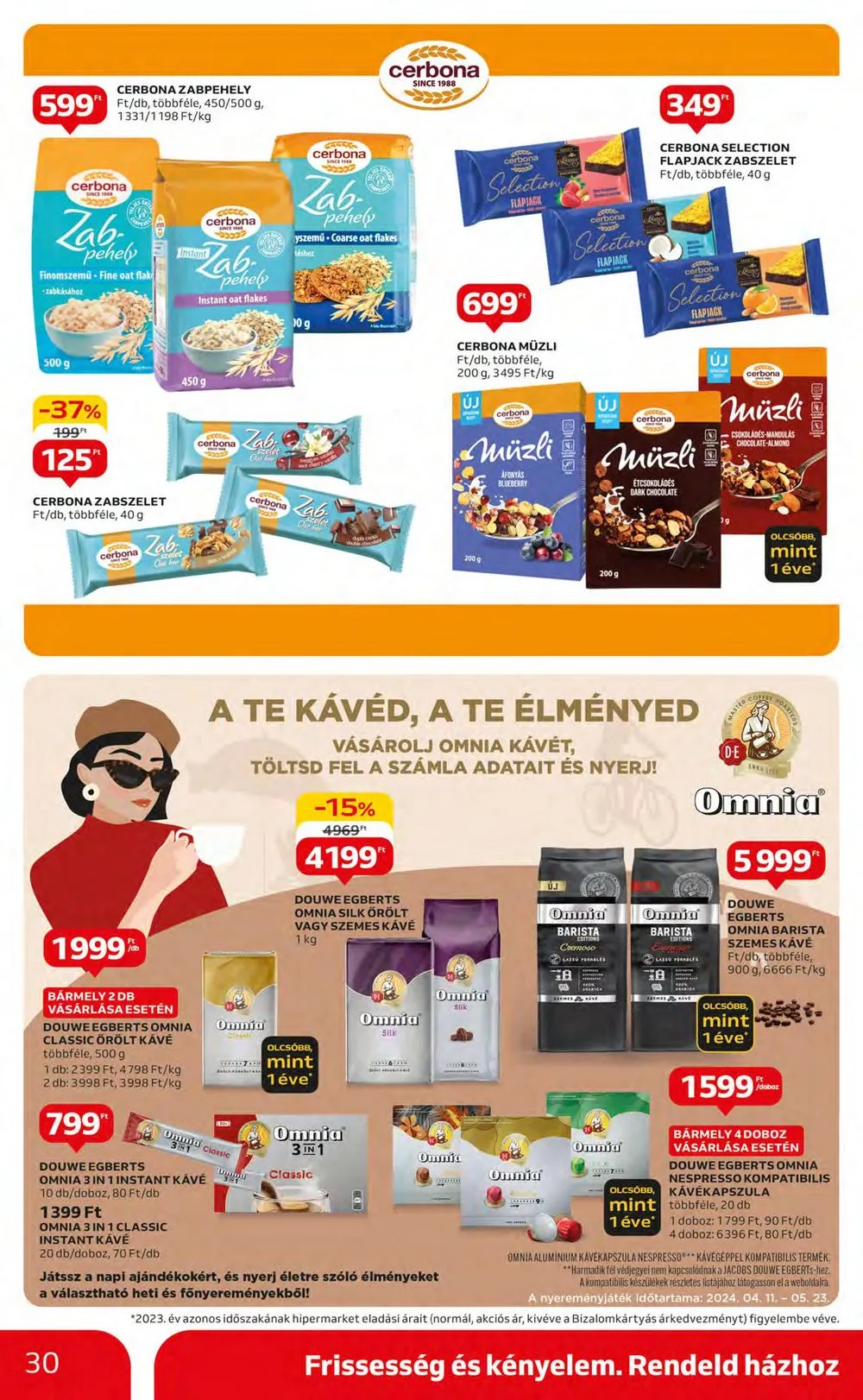 Auchan akciós újság Hipermarket 05.09–05.15 – 30. oldal