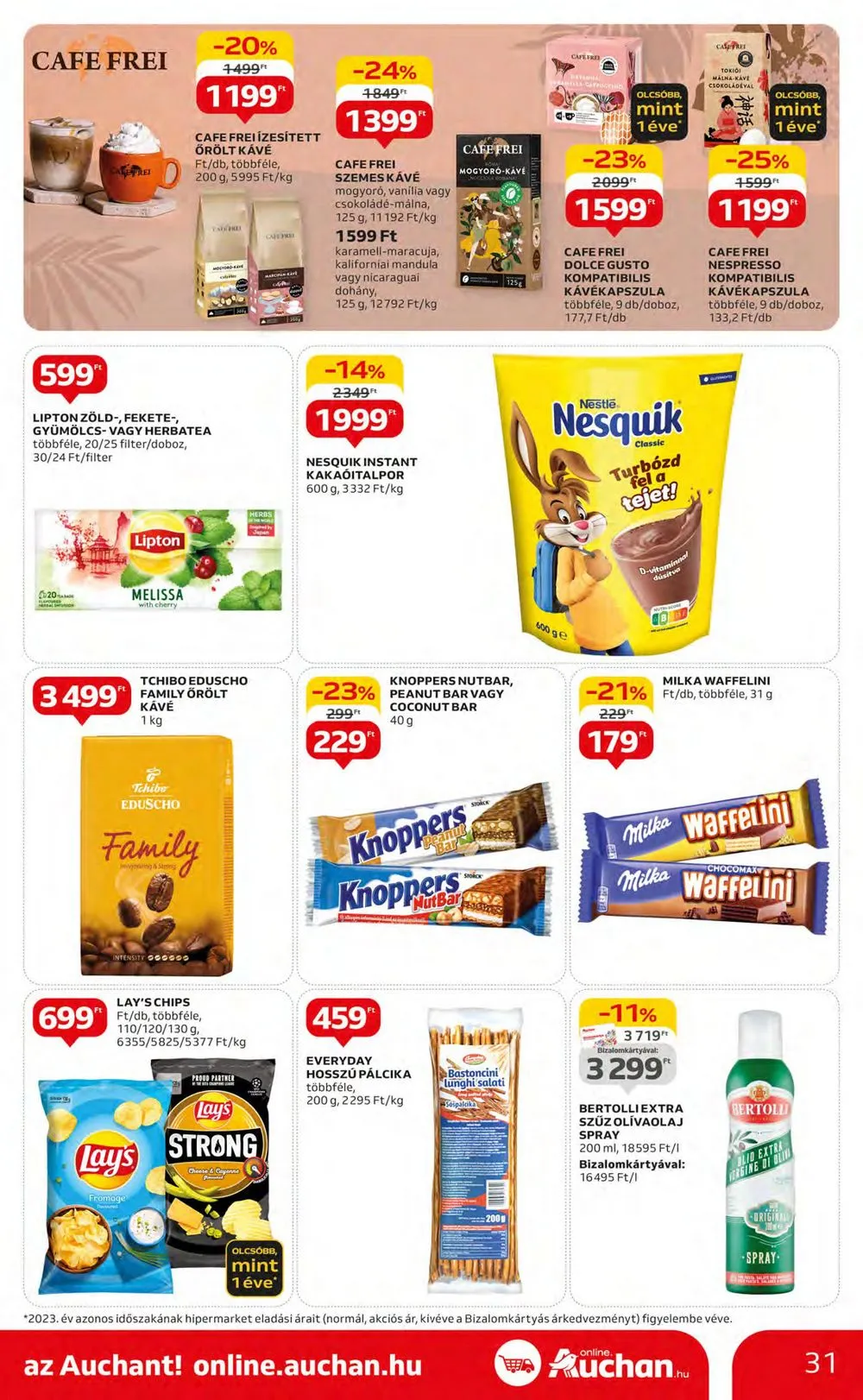 Auchan akciós újság Hipermarket 05.09–05.15 – 31. oldal