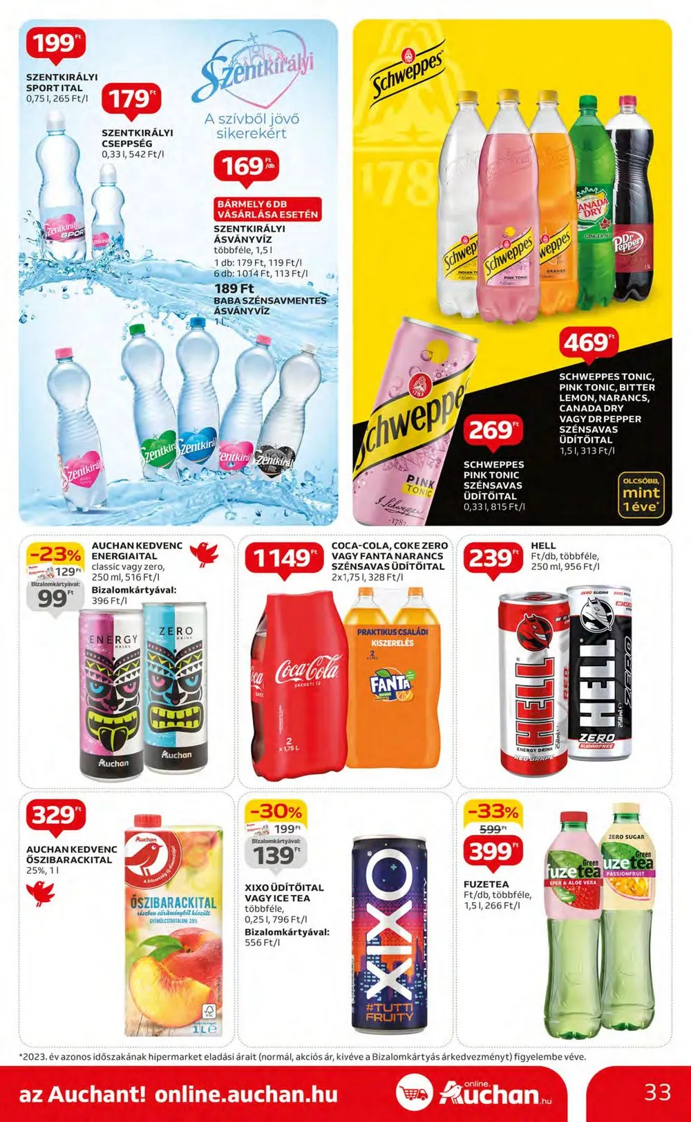 Auchan akciós újság Hipermarket 05.09–05.15 – 33. oldal