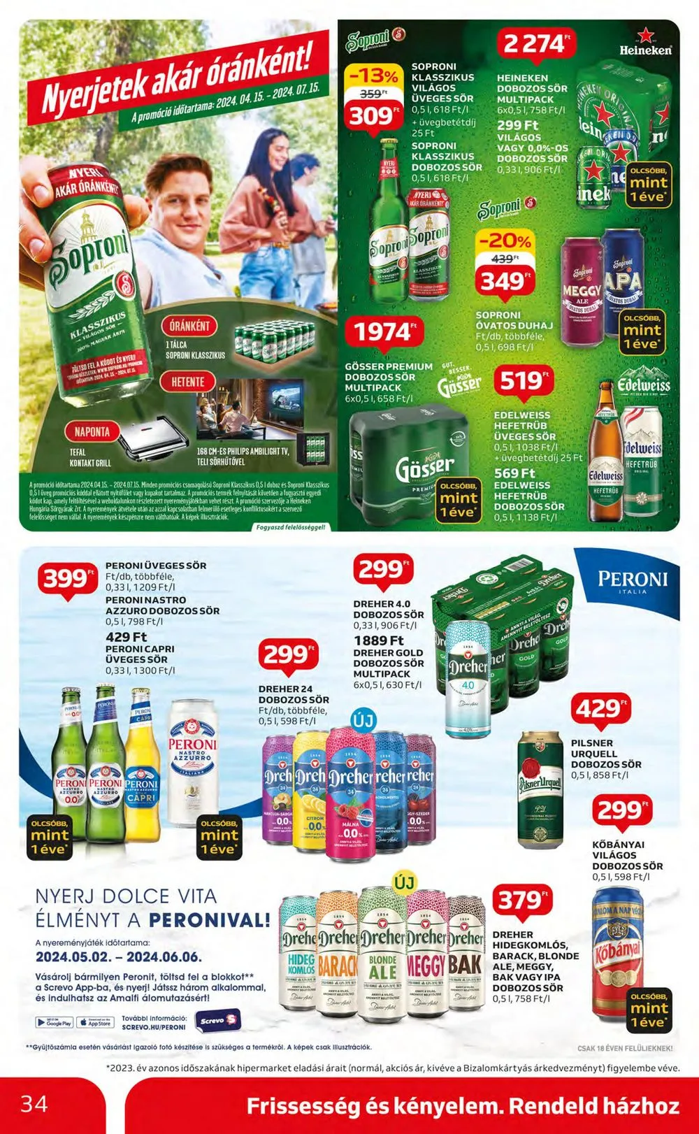 Auchan akciós újság Hipermarket 05.09–05.15 – 34. oldal