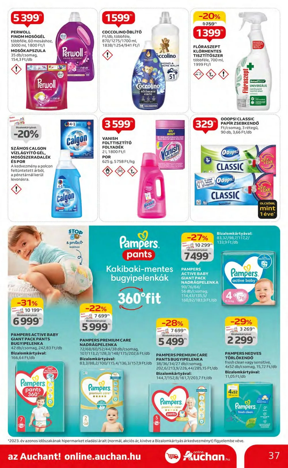 Auchan akciós újság Hipermarket 05.09–05.15 – 37. oldal