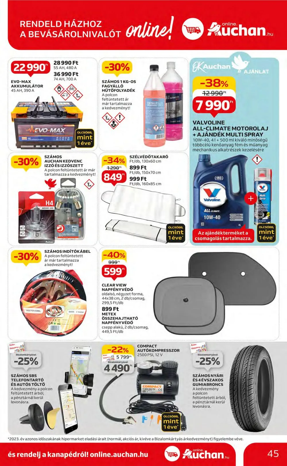 Auchan akciós újság Hipermarket 05.09–05.15 – 45. oldal