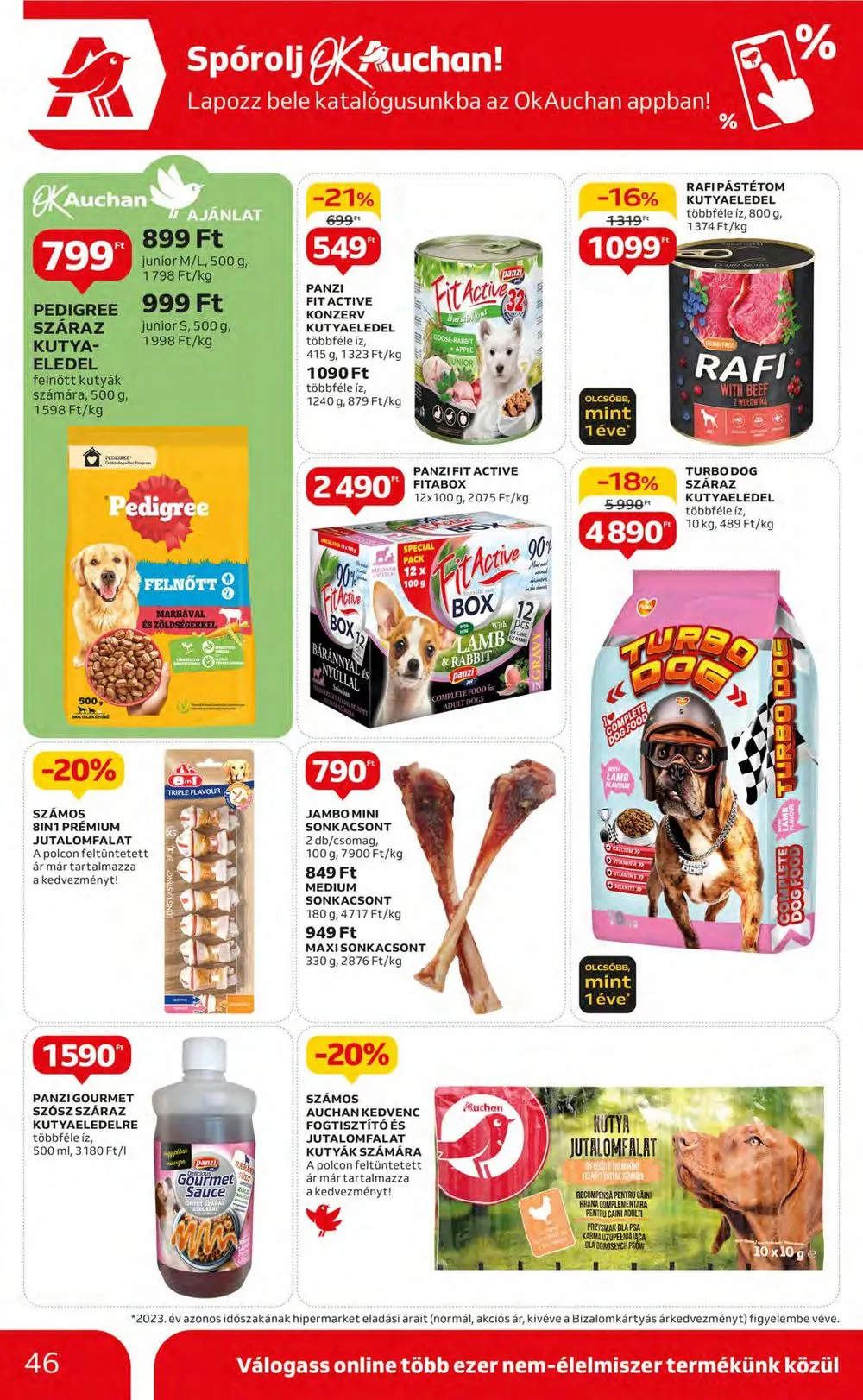 Auchan akciós újság Hipermarket 05.09–05.15 – 46. oldal