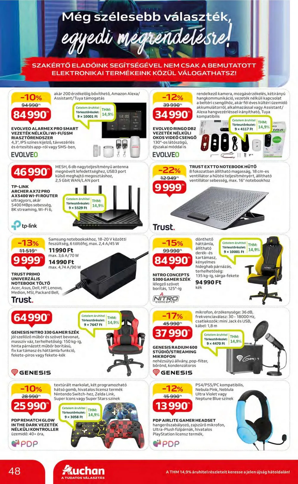 Auchan akciós újság Hipermarket 05.09–05.15 – 48. oldal