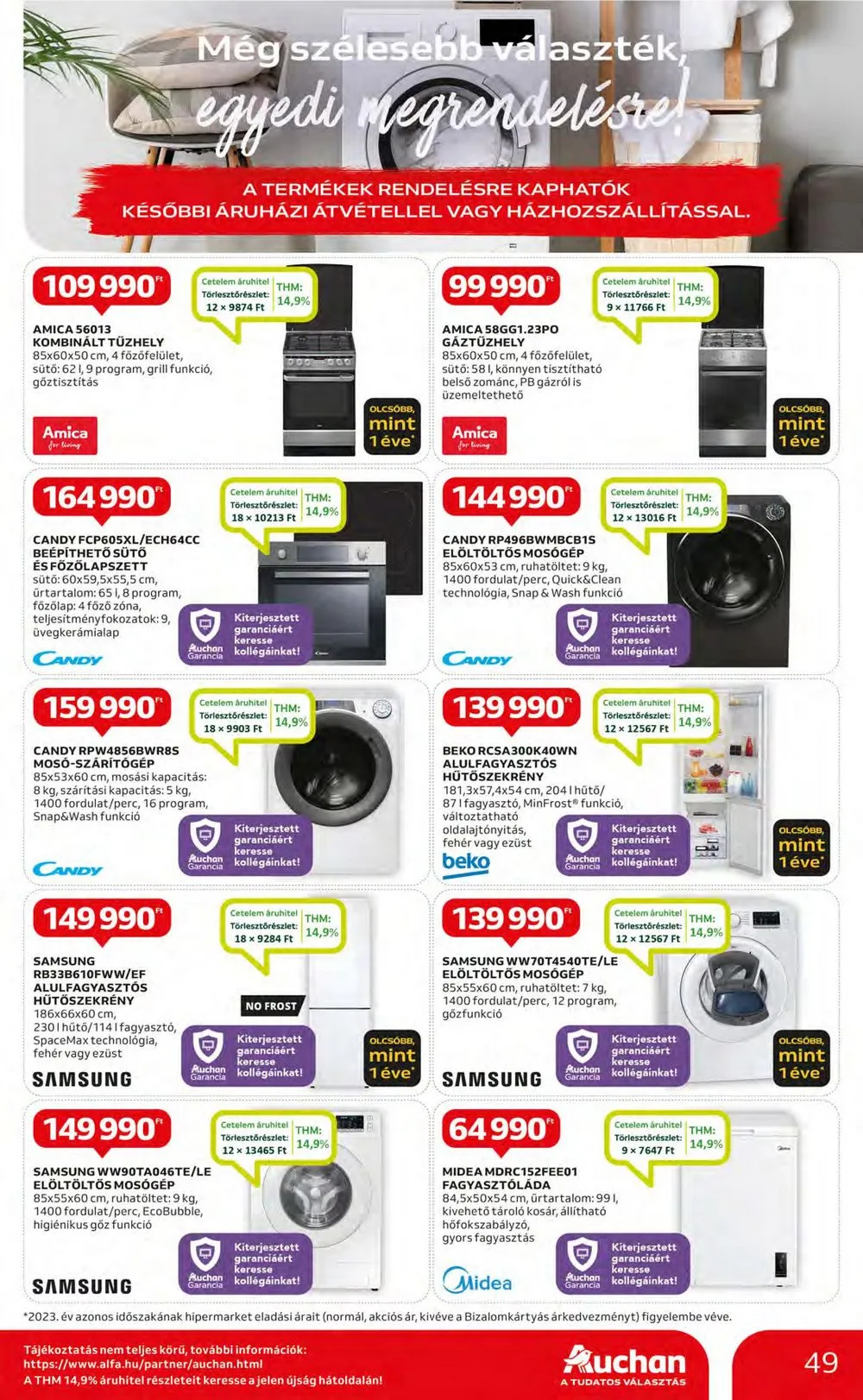 Auchan akciós újság Hipermarket 05.09–05.15 – 49. oldal