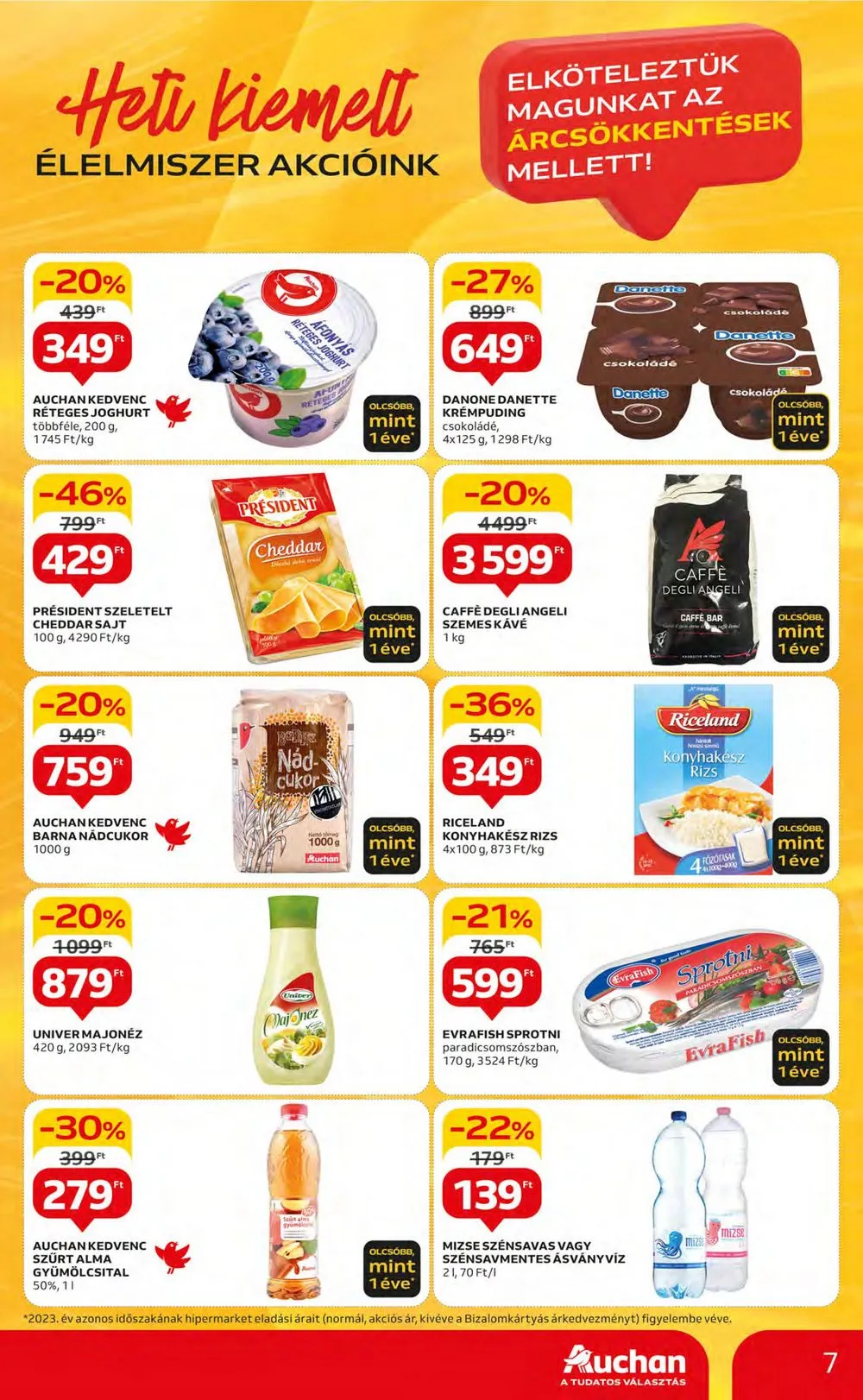 Auchan akciós újság Hipermarket 05.09–05.15 – 7. oldal