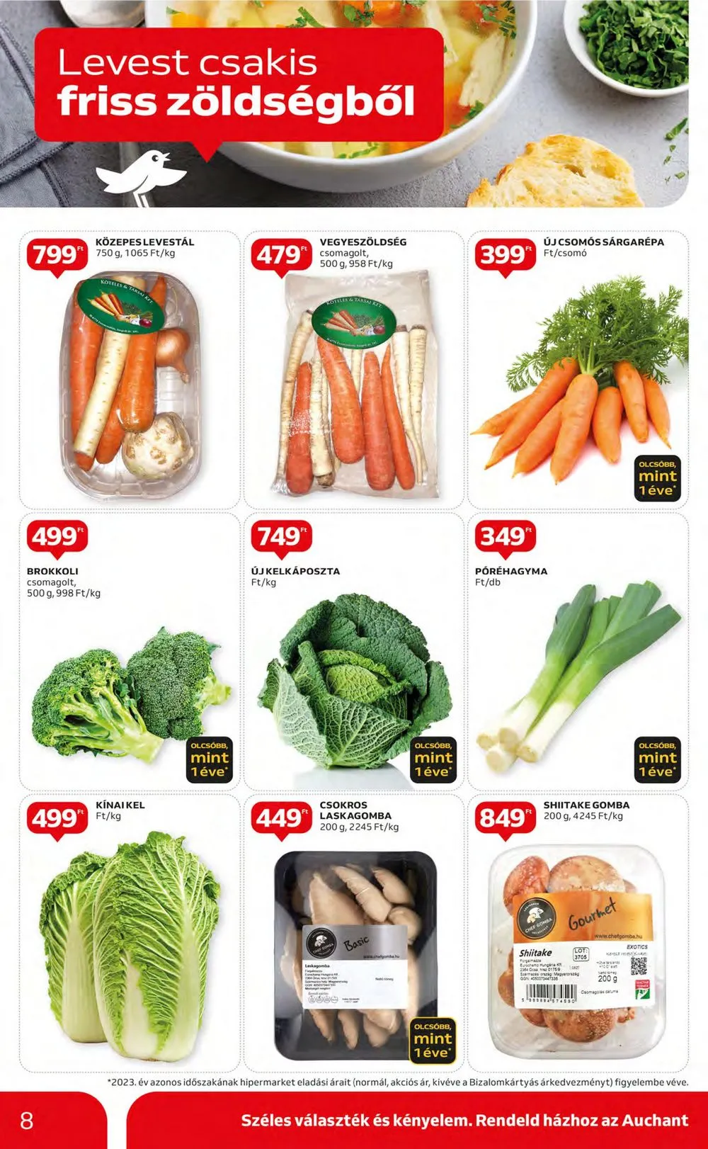 Auchan akciós újság Hipermarket 05.09–05.15 – 8. oldal