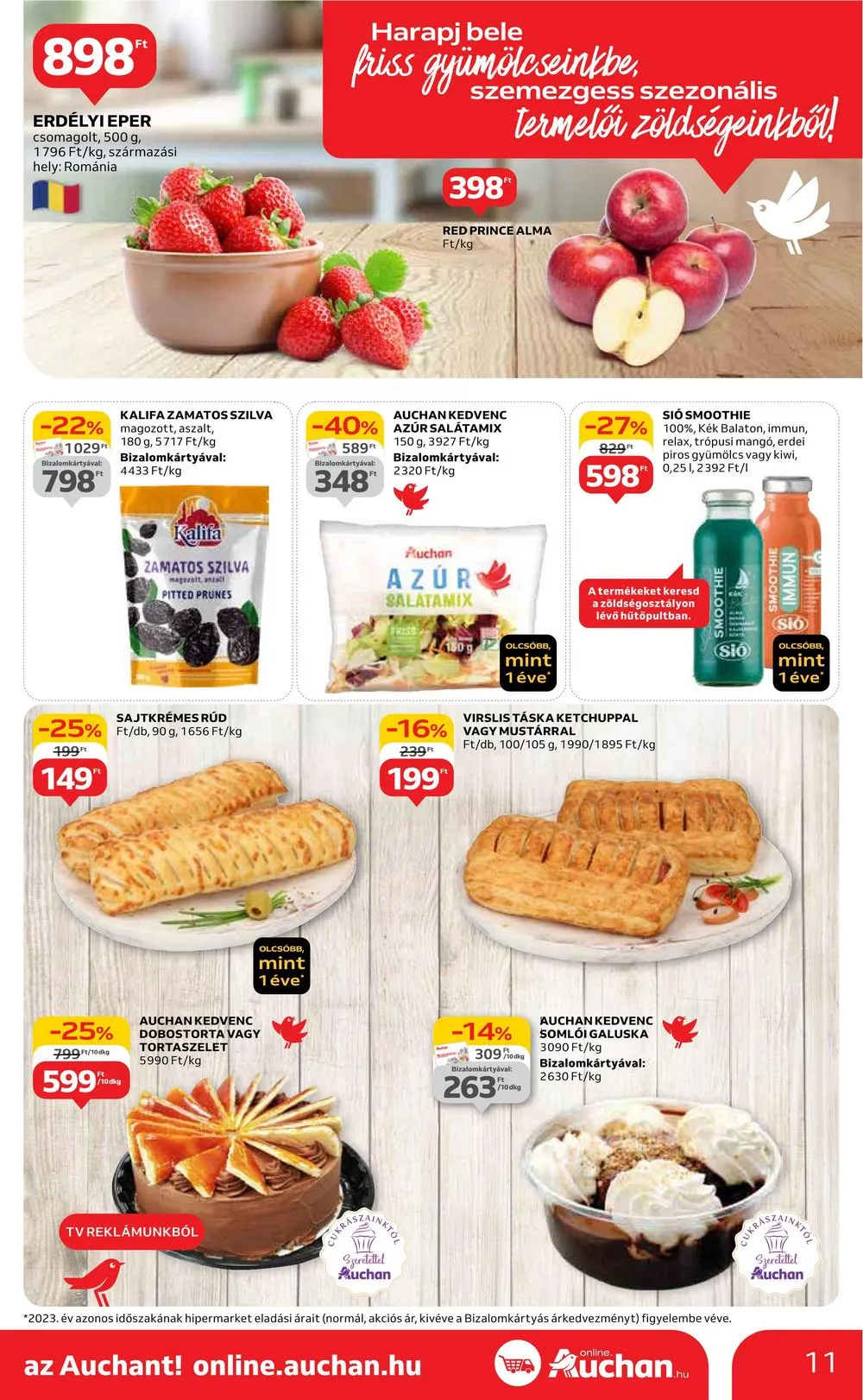 Auchan akciós újság Hipermarket 05.16–05.22 – 11. oldal