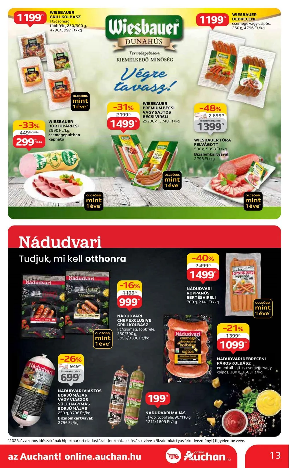 Auchan akciós újság Hipermarket 05.16–05.22 – 13. oldal