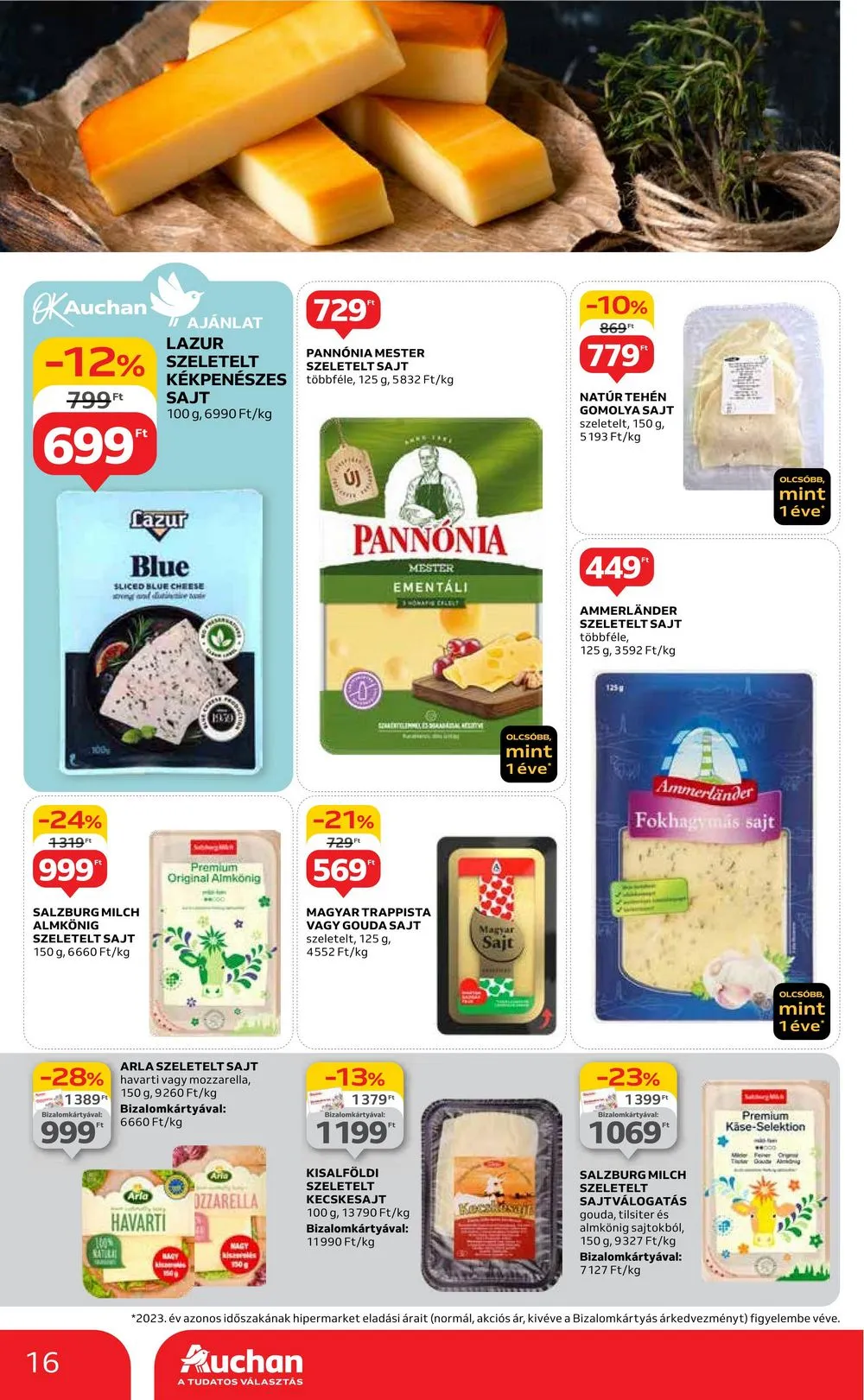 Auchan akciós újság Hipermarket 05.16–05.22 – 16. oldal
