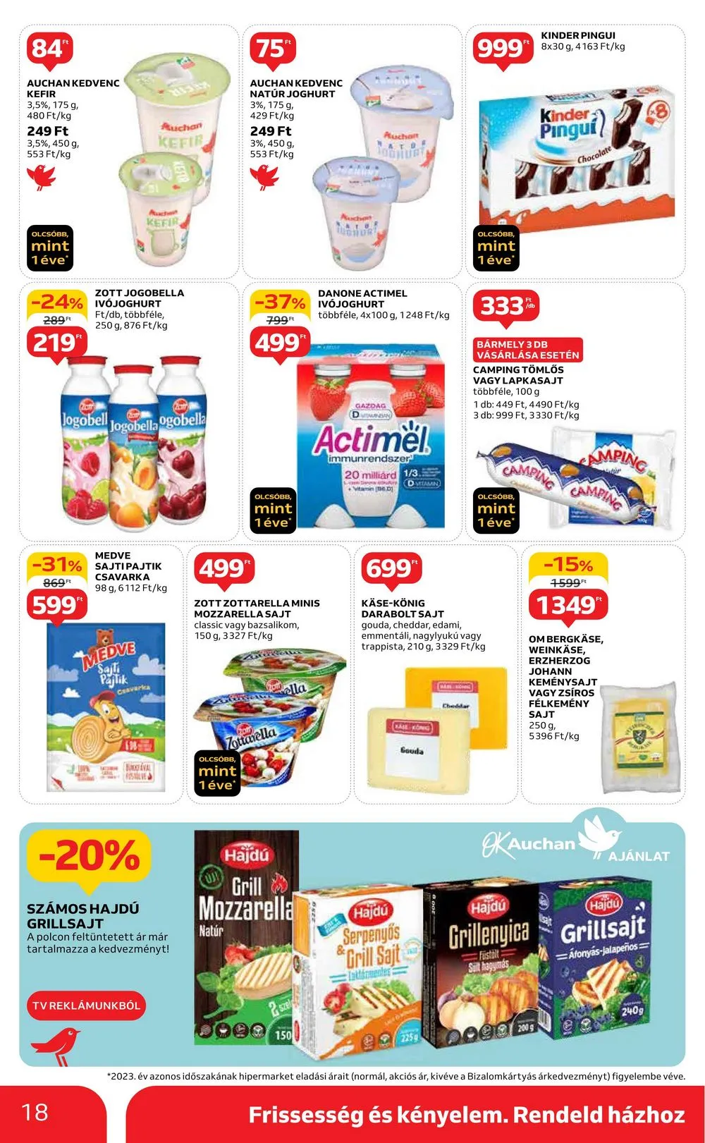 Auchan akciós újság Hipermarket 05.16–05.22 – 18. oldal
