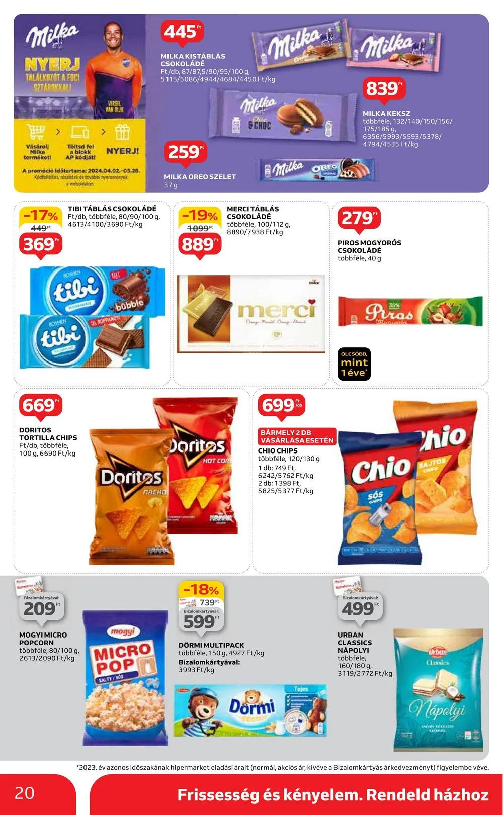 Auchan akciós újság Hipermarket 05.16–05.22 – 20. oldal