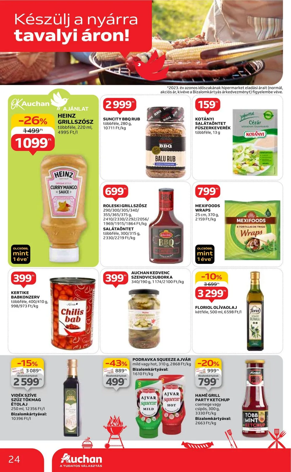 Auchan akciós újság Hipermarket 05.16–05.22 – 24. oldal