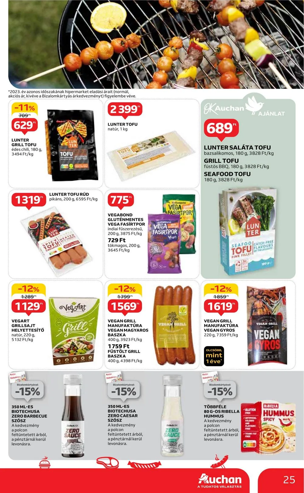 Auchan akciós újság Hipermarket 05.16–05.22 – 25. oldal