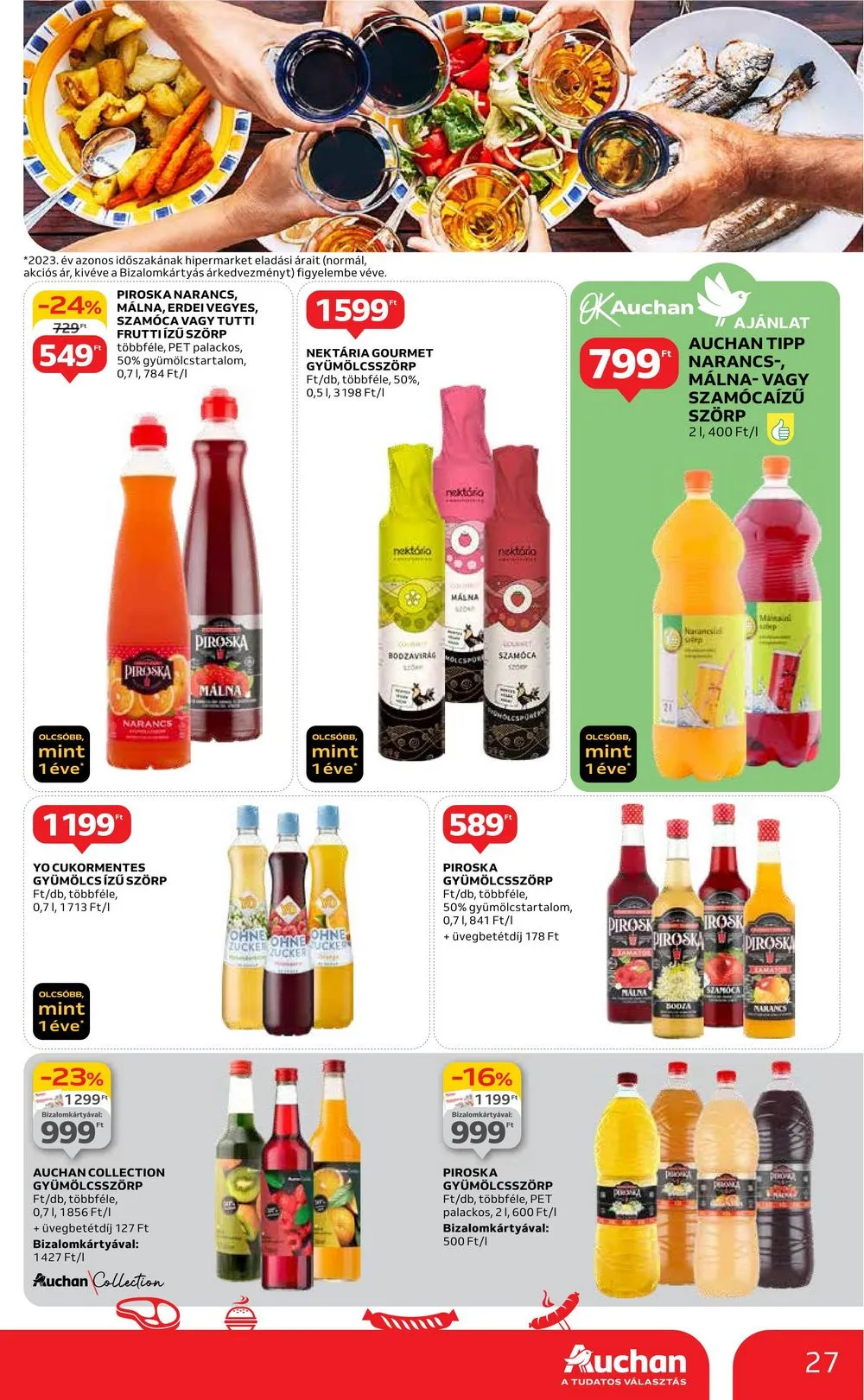 Auchan akciós újság Hipermarket 05.16–05.22 – 27. oldal