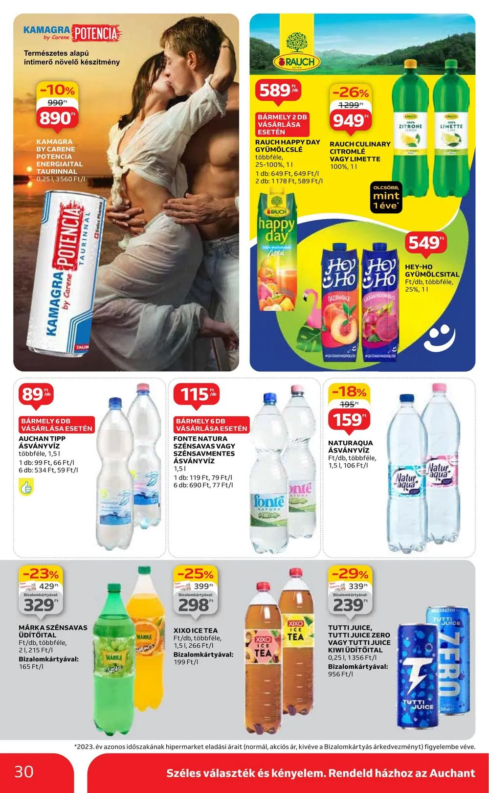 Auchan akciós újság Hipermarket 05.16–05.22 – 30. oldal