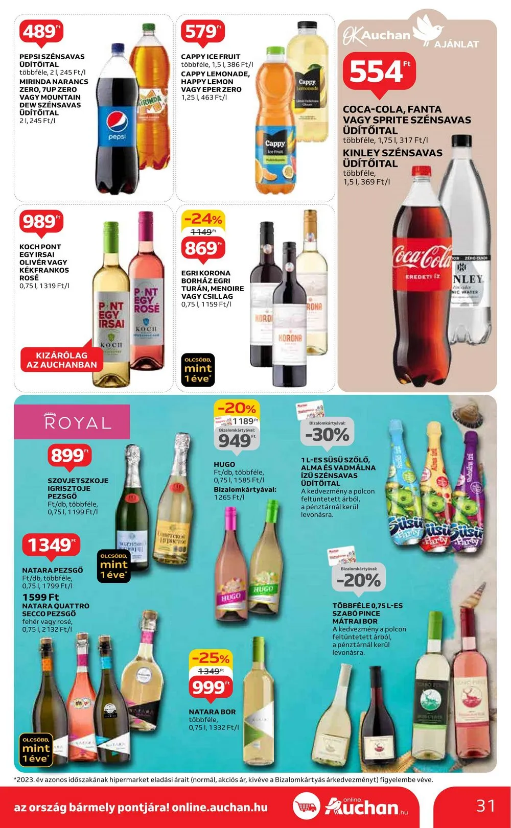 Auchan akciós újság Hipermarket 05.16–05.22 – 31. oldal
