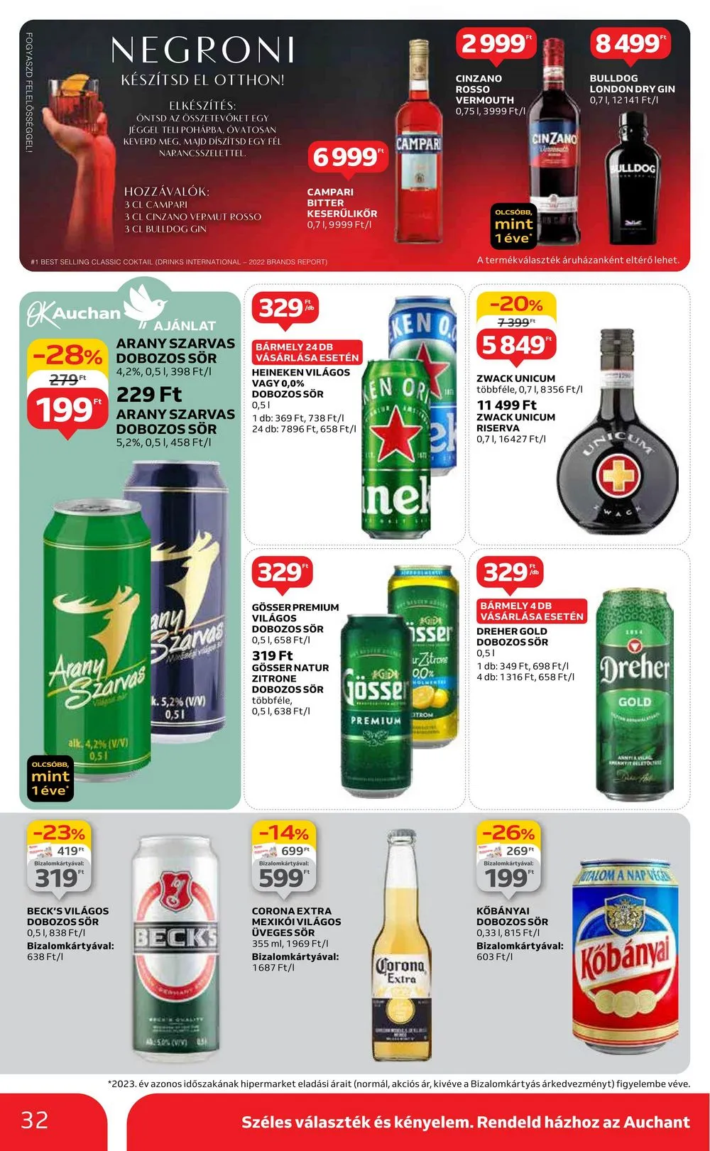 Auchan akciós újság Hipermarket 05.16–05.22 – 32. oldal
