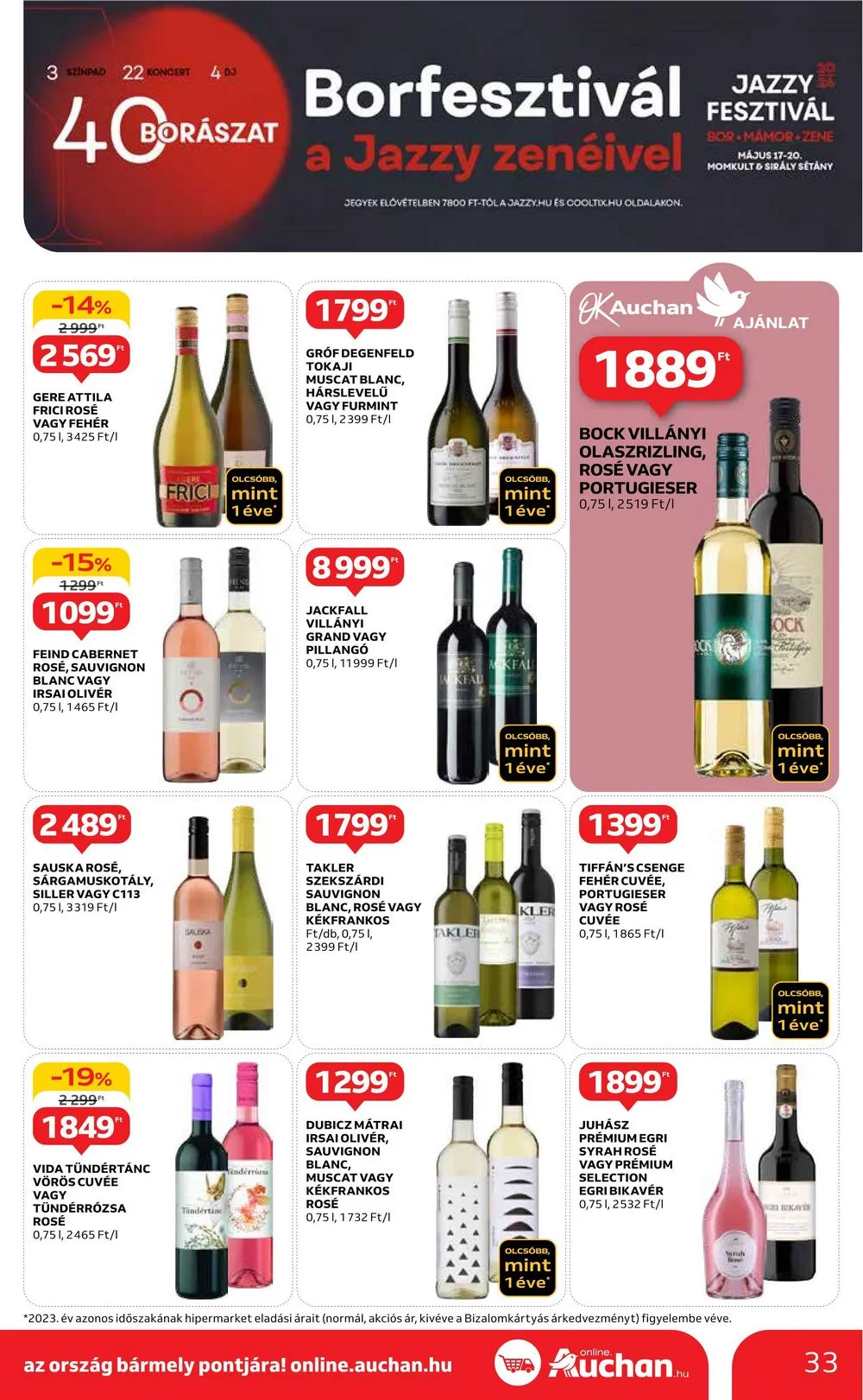 Auchan akciós újság Hipermarket 05.16–05.22 – 33. oldal