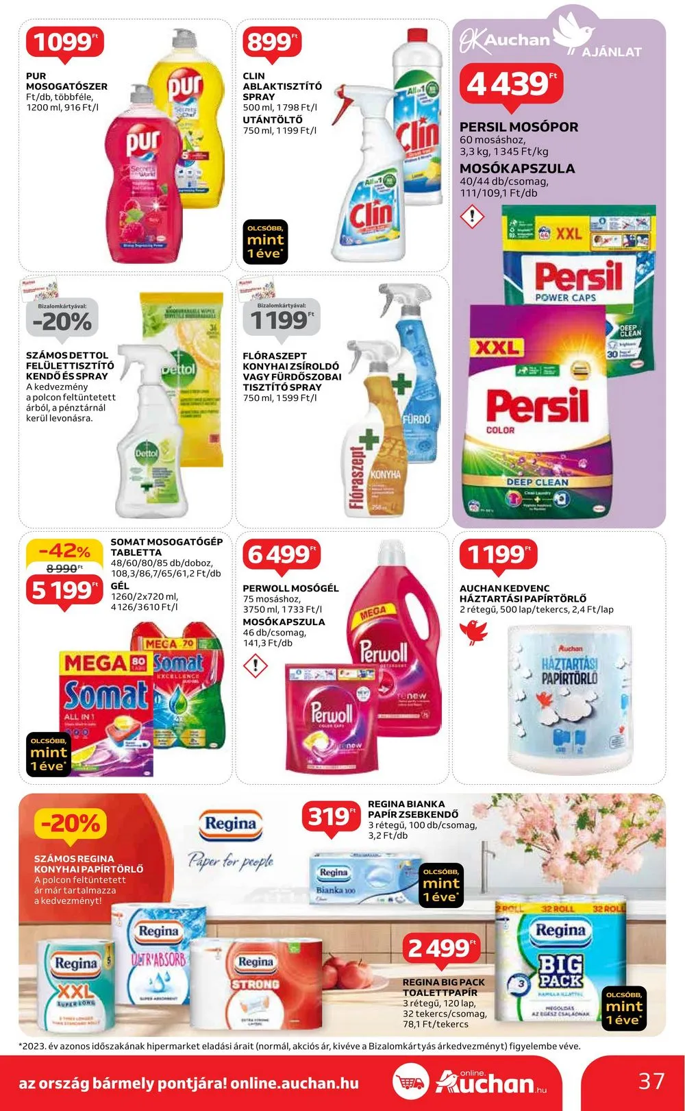 Auchan akciós újság Hipermarket 05.16–05.22 – 37. oldal
