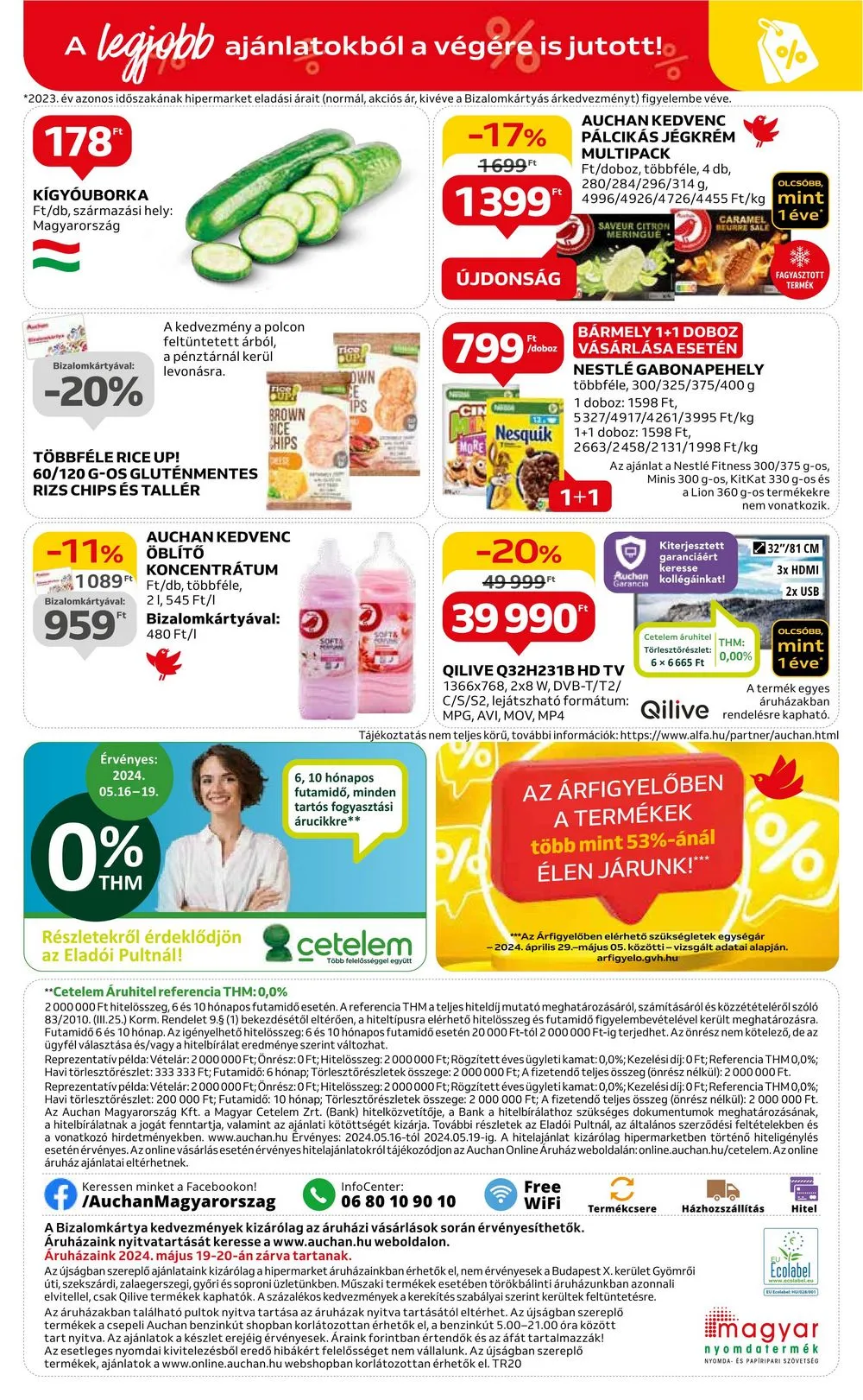 Auchan akciós újság Hipermarket 05.16–05.22 – 50. oldal