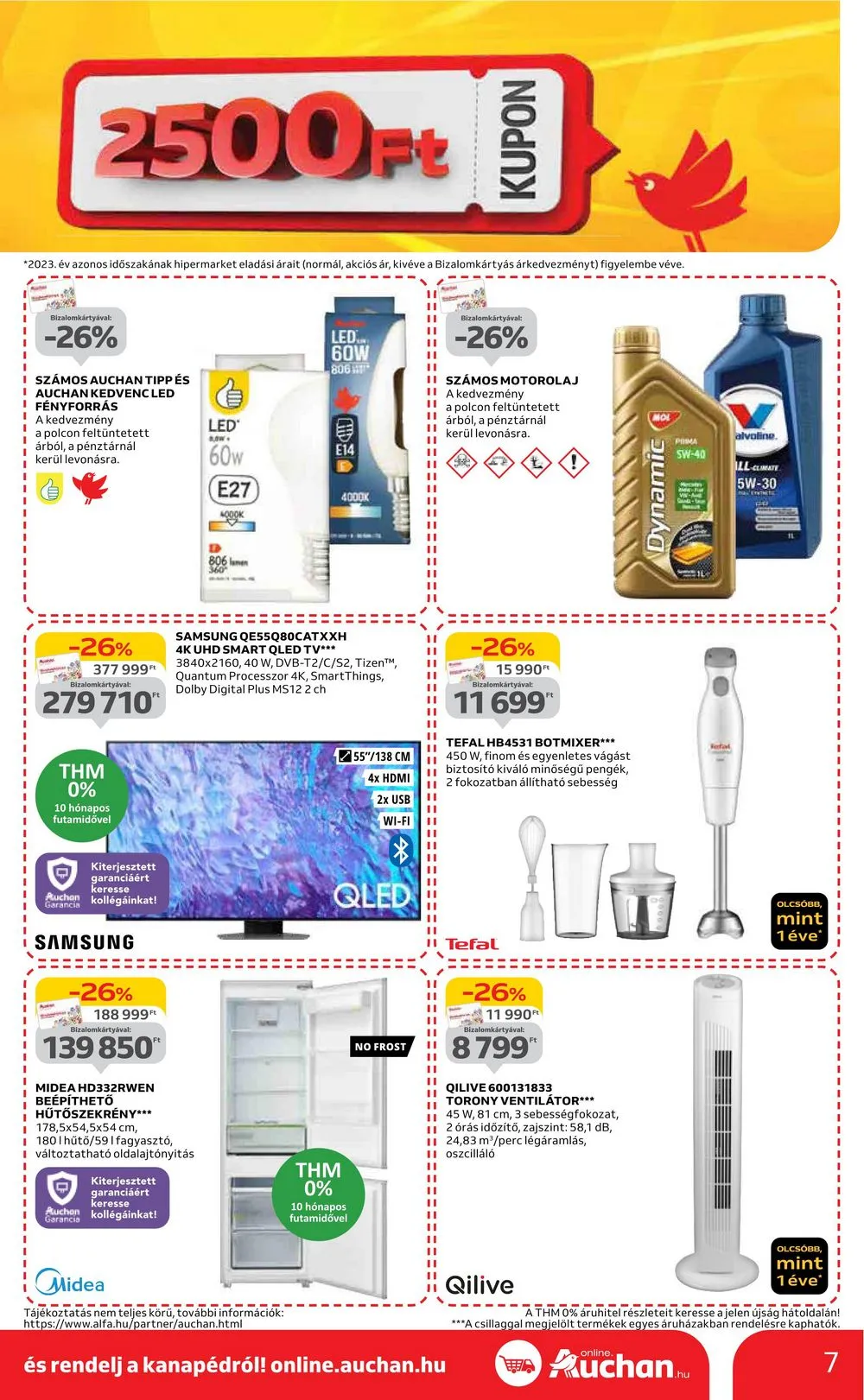 Auchan akciós újság Hipermarket 05.16–05.22 – 7. oldal