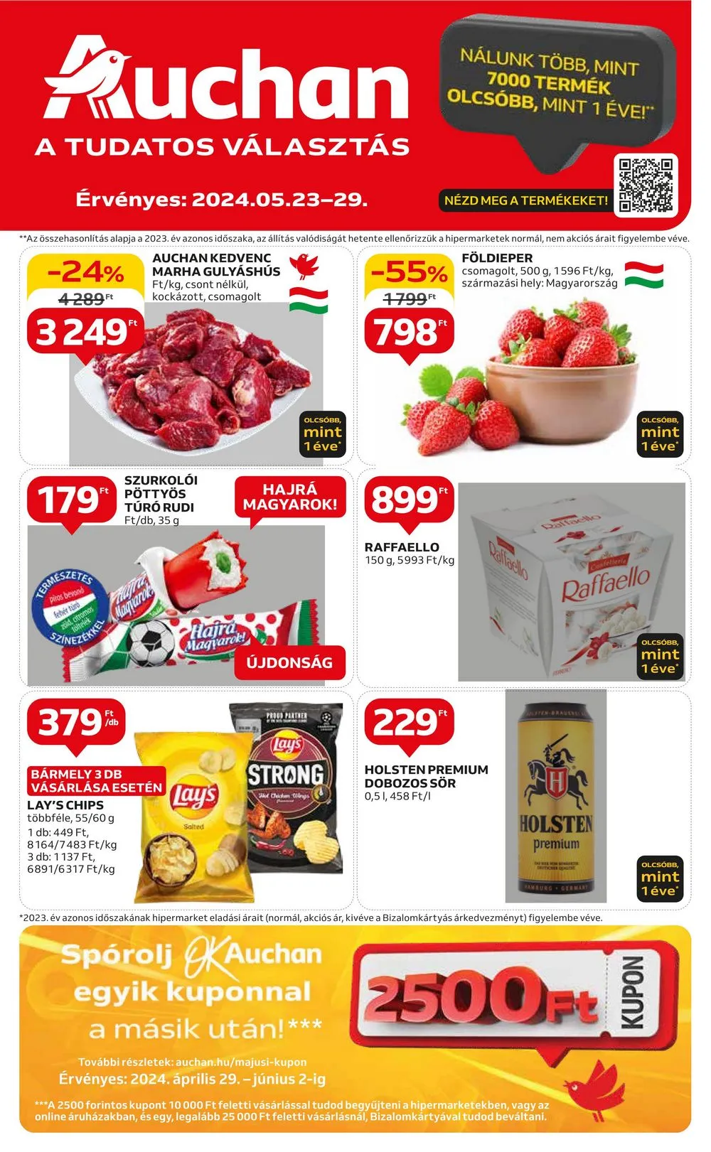 Auchan akciós újság Hipermarket 05.23–05.29