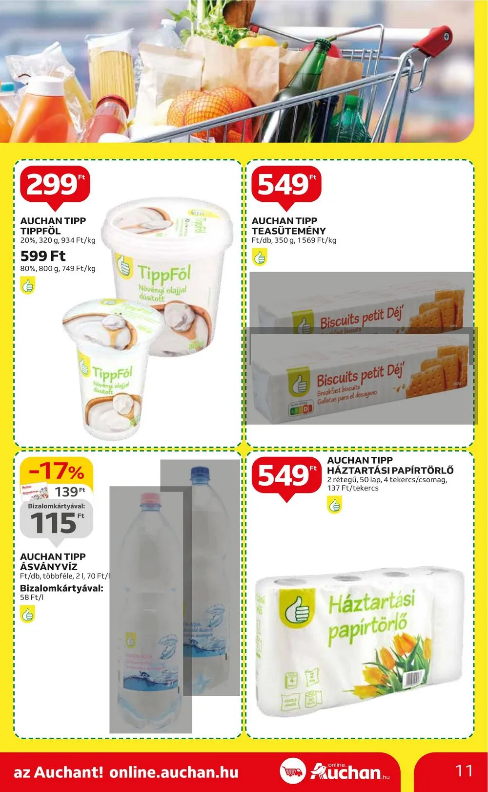Auchan akciós újság Hipermarket 05.23–05.29 – 11. oldal